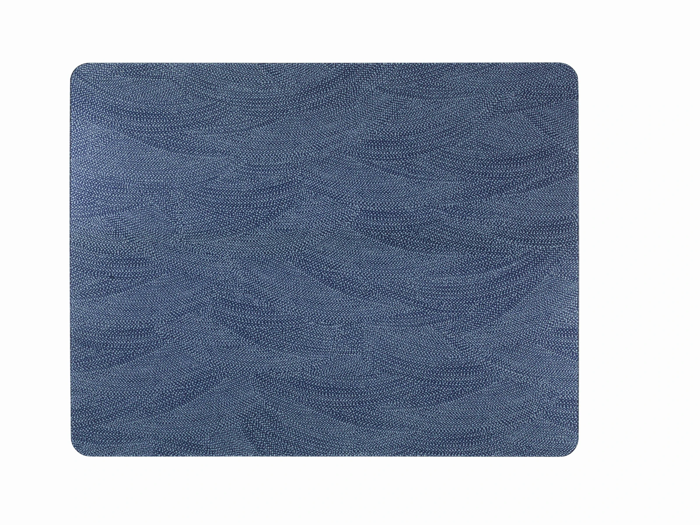 Acrylic Place Mat 45*35 Brush Blue
