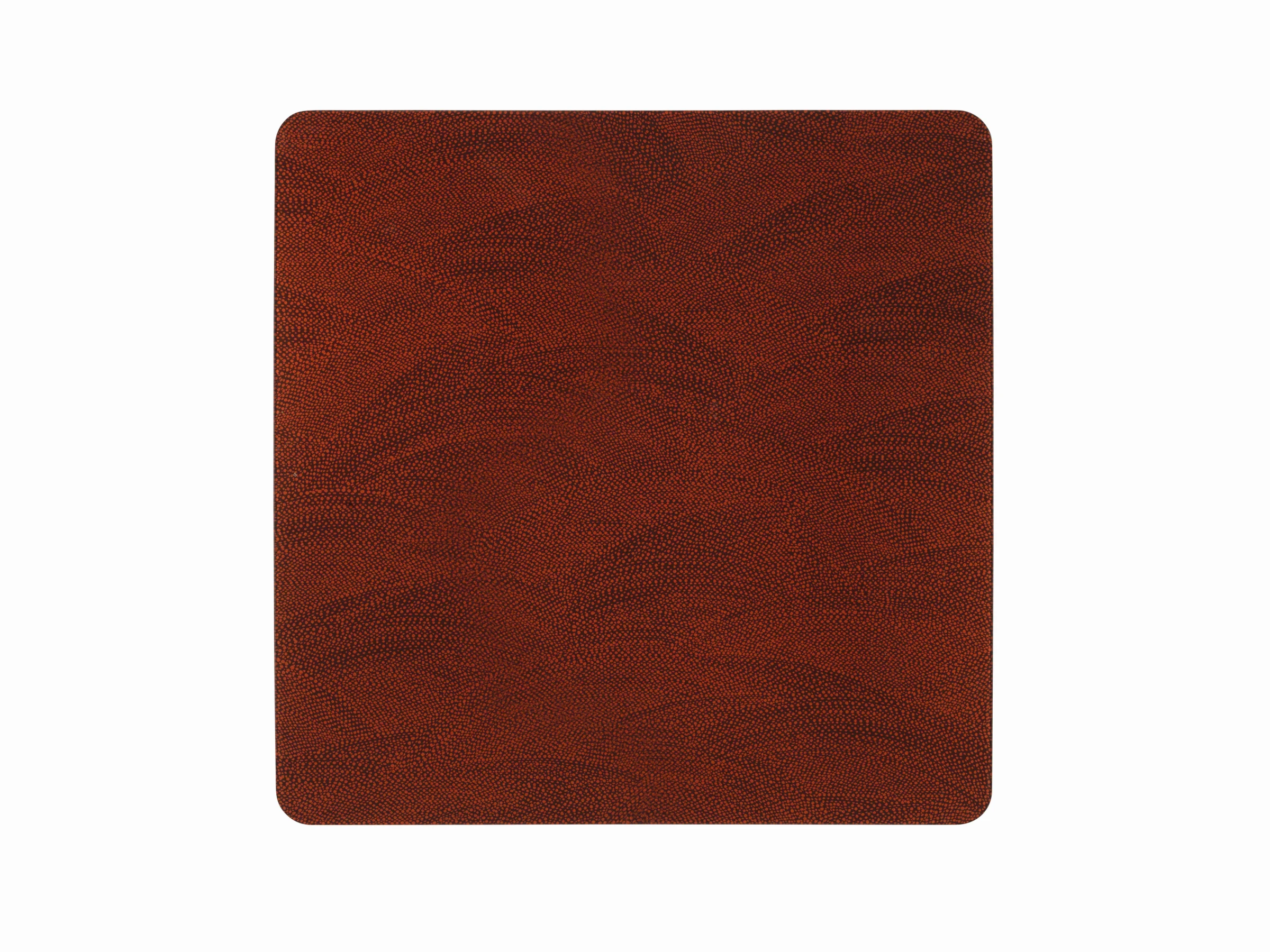 Acrylic Set Of 4 Coasters 10*10 Brush Brick
