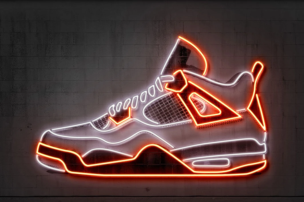 Neon Art - AIR JORADAN 4