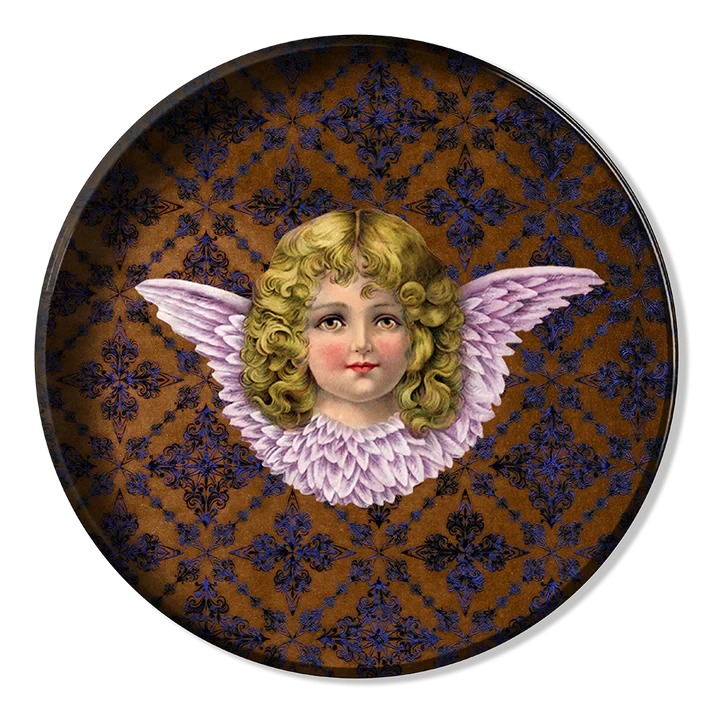 Round Tray - Angel Purple  30 cm