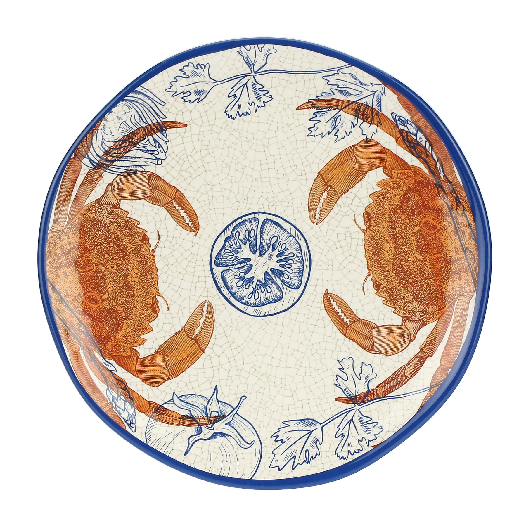 Ocean Life Round Tray 32 Cm