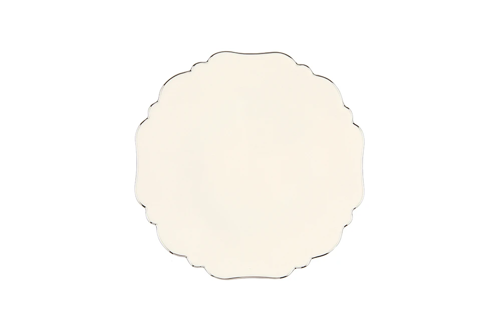 Tide Platinum Banded Flat Plate 21cm