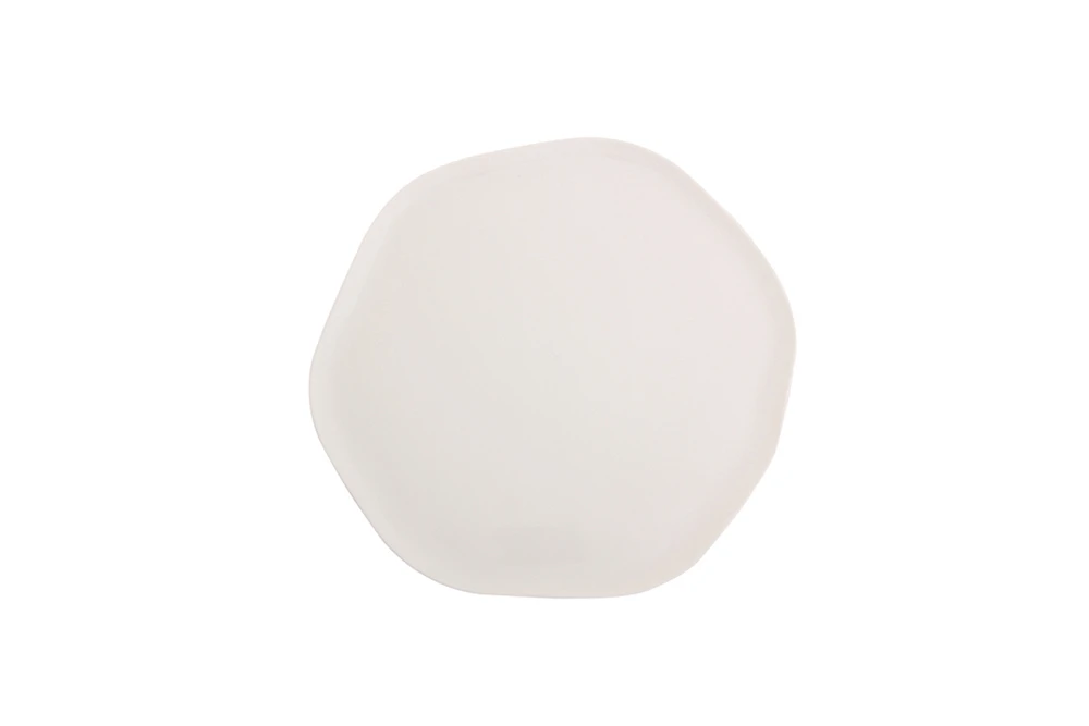  Pure Alumilite Flat Plate 21cm (Bottom Glazed)
