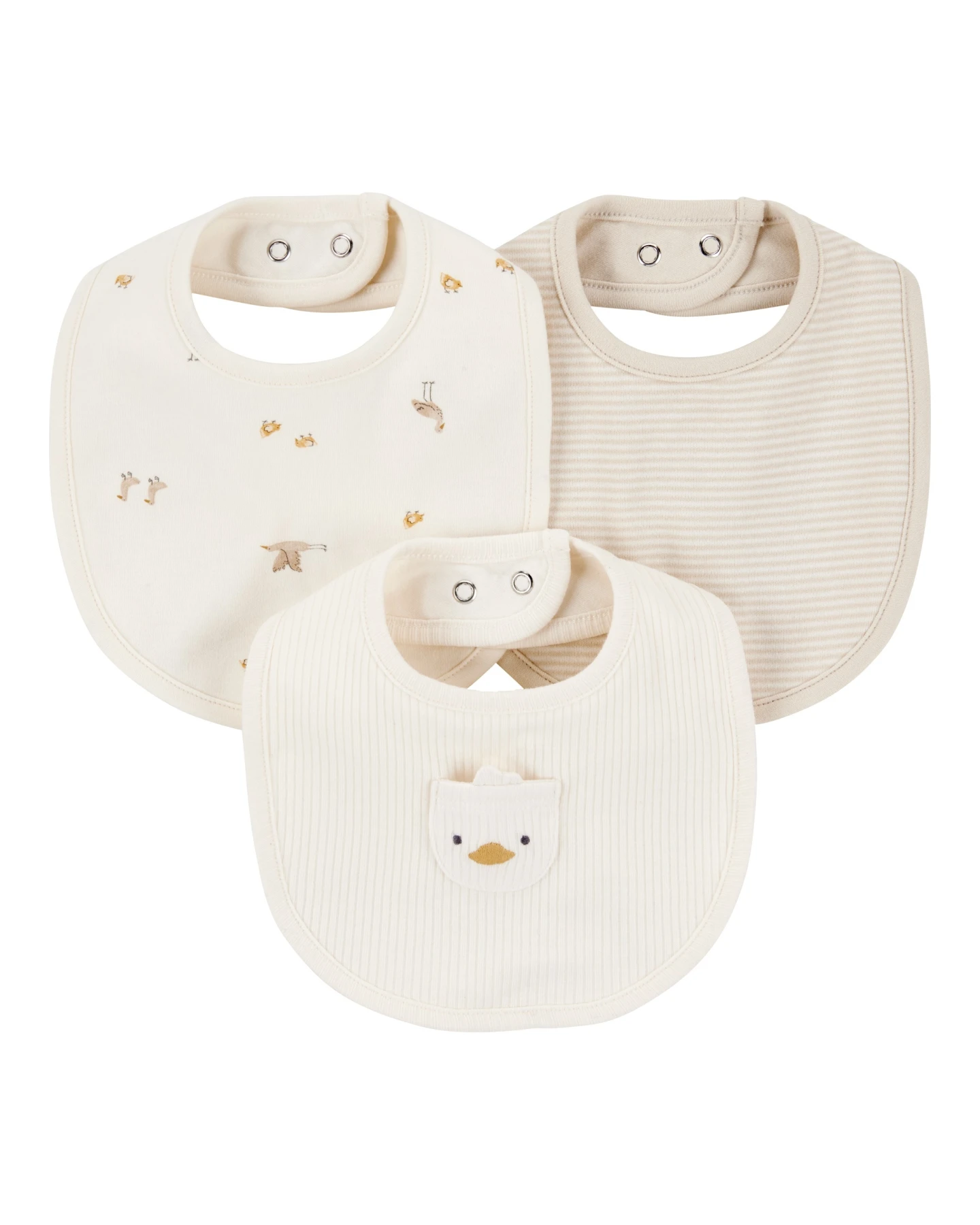 3-Pack Duck Bibs