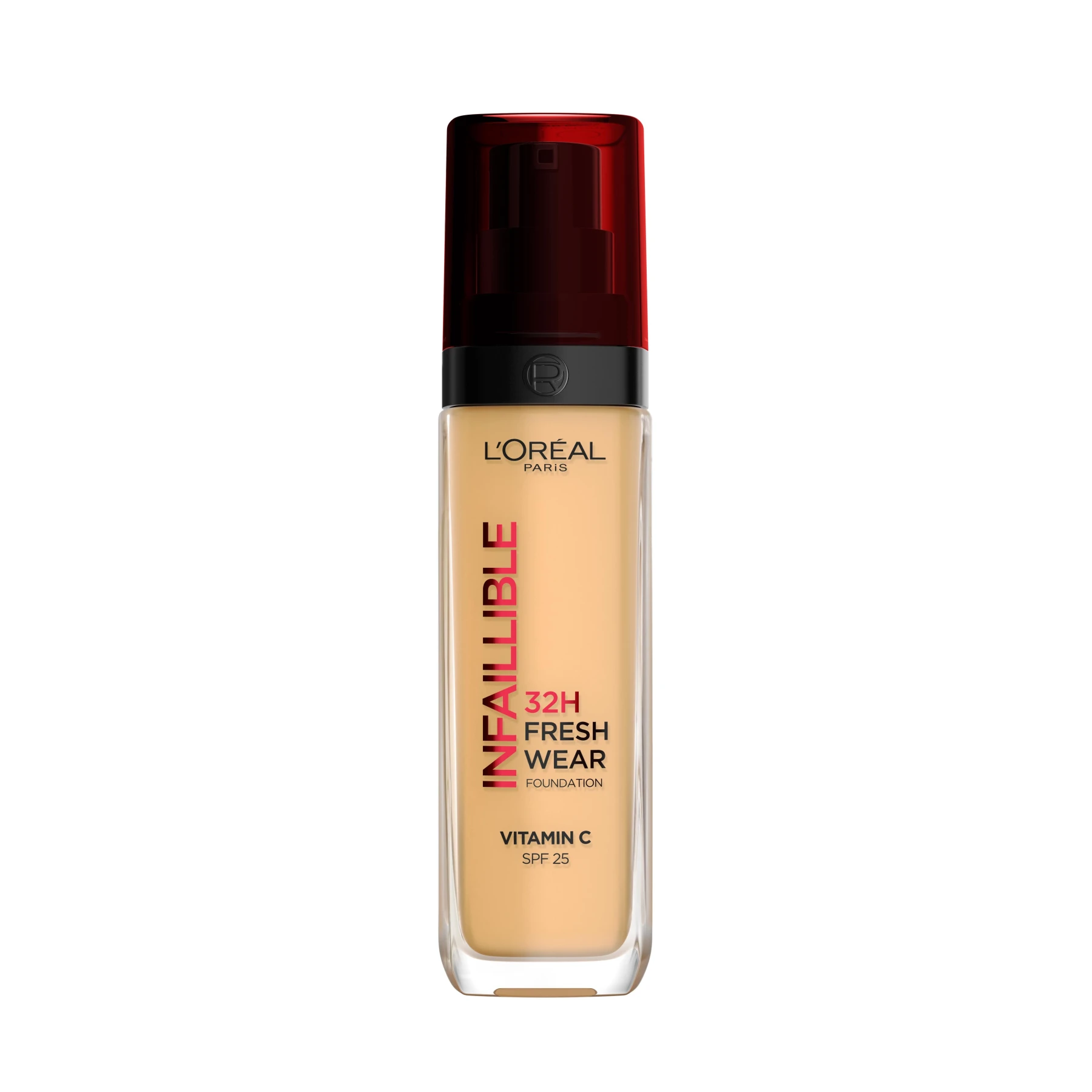L’Oréal Paris Makeup Infaillible 32H Freshwear Longwear Liquid Foundation, Vitamin C, SPF25