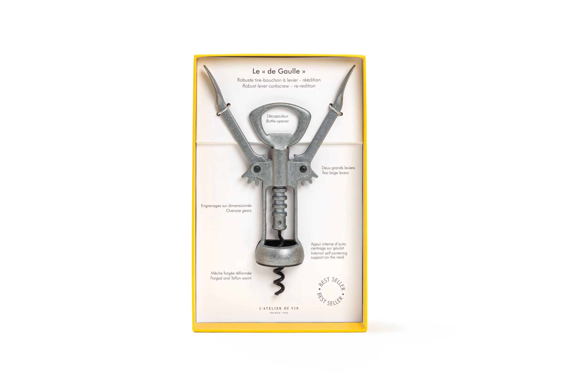 The "De Gaulle" Corkscrew