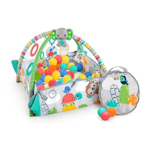 5-in-1 Your Way Ball Play Baby Activity Gym & Ball Pit, Totally Tropical