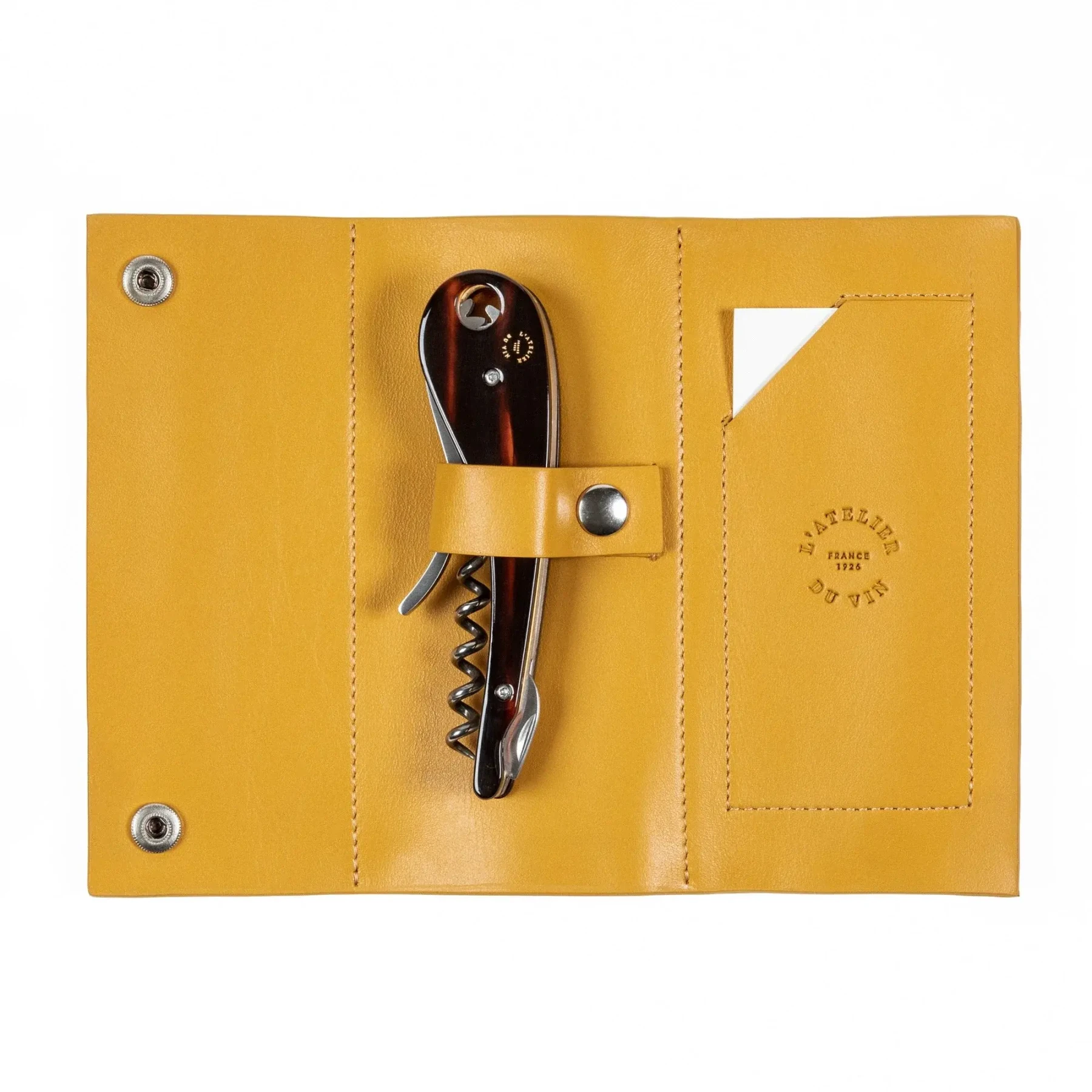 Sommelier Corkscrew & Leather Pouch