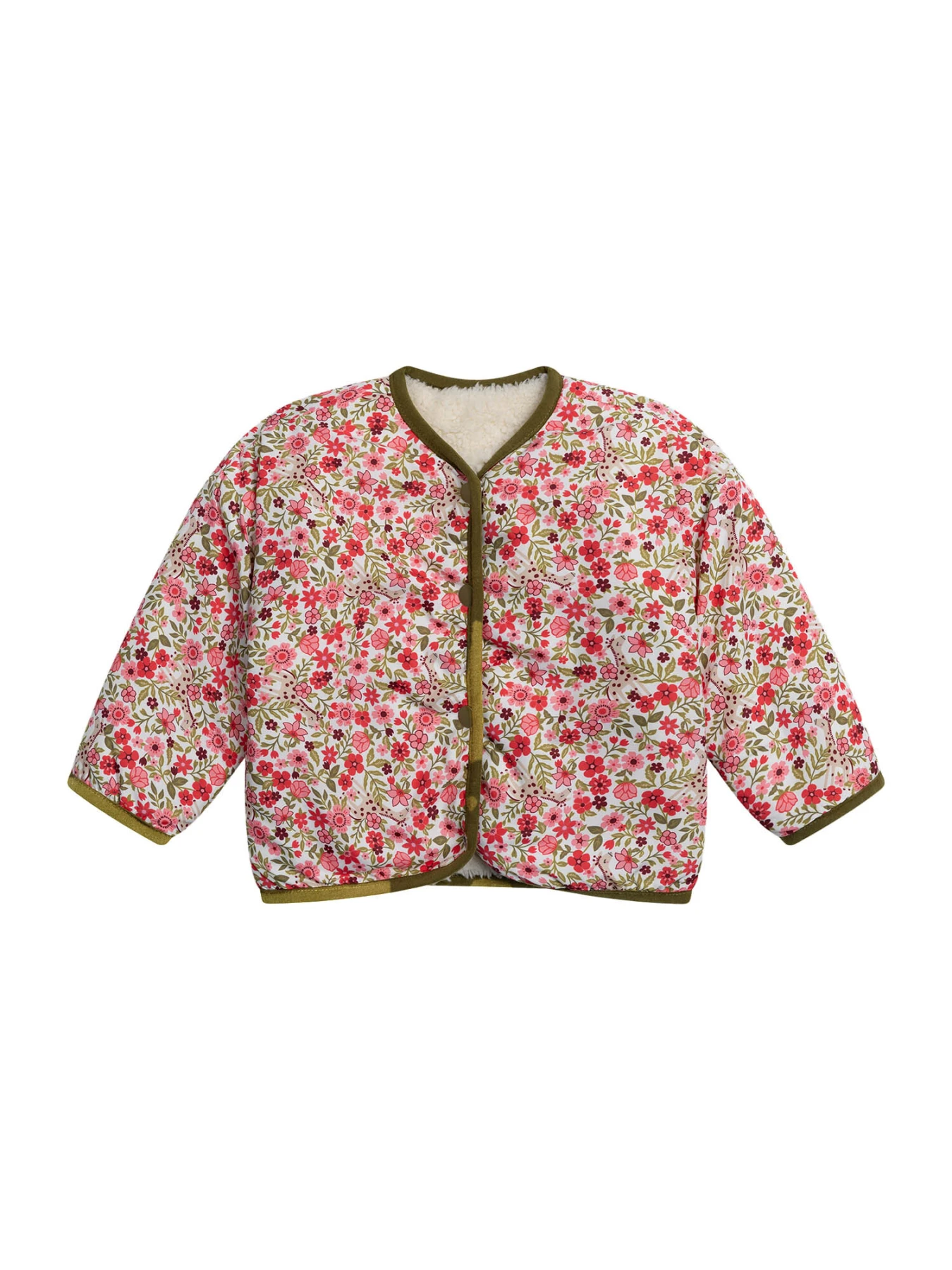 Reversible Floral Cardigan Image