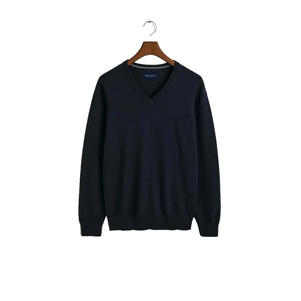 V-neck Long Sleeve Sweater Image
