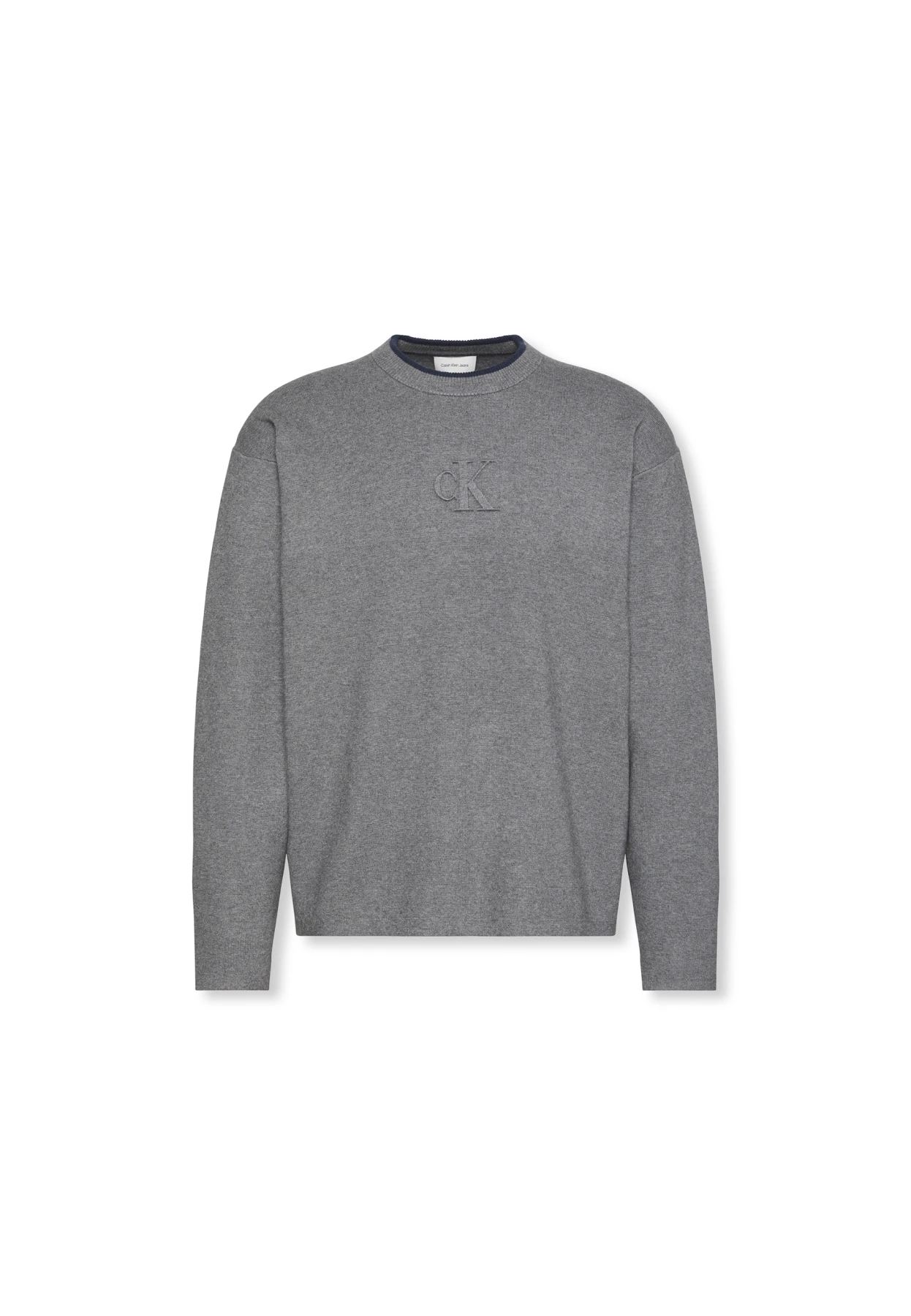 Embossed Monogram Logo Relaxed Sweater Image