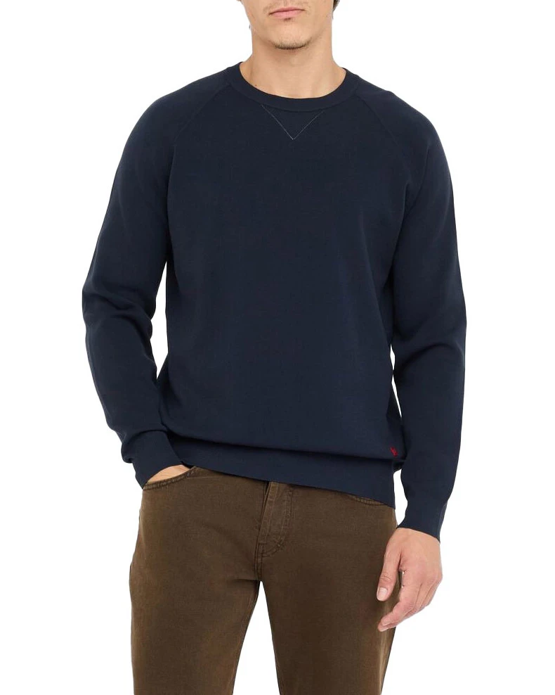 Cotton Crew Neck Jumper Image