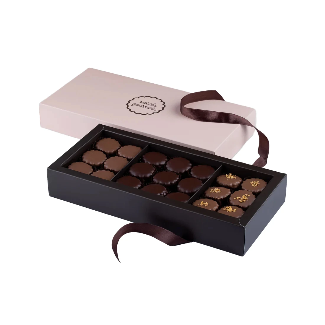 Assortment of Chocolate Sablés Box