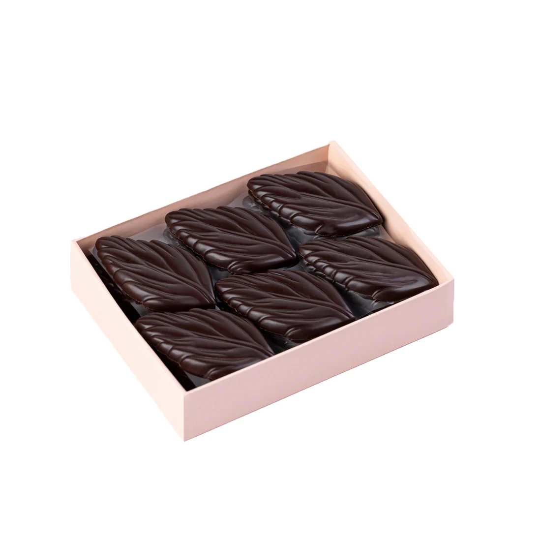 Dark Chocolate Autumn Leaves