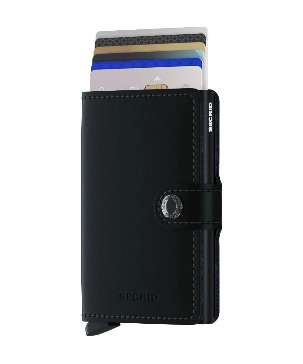 Black Matte Mini Wallet