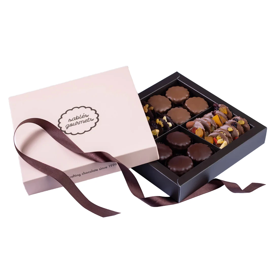 Mix Sablés Mendiants - Assortment Boxes