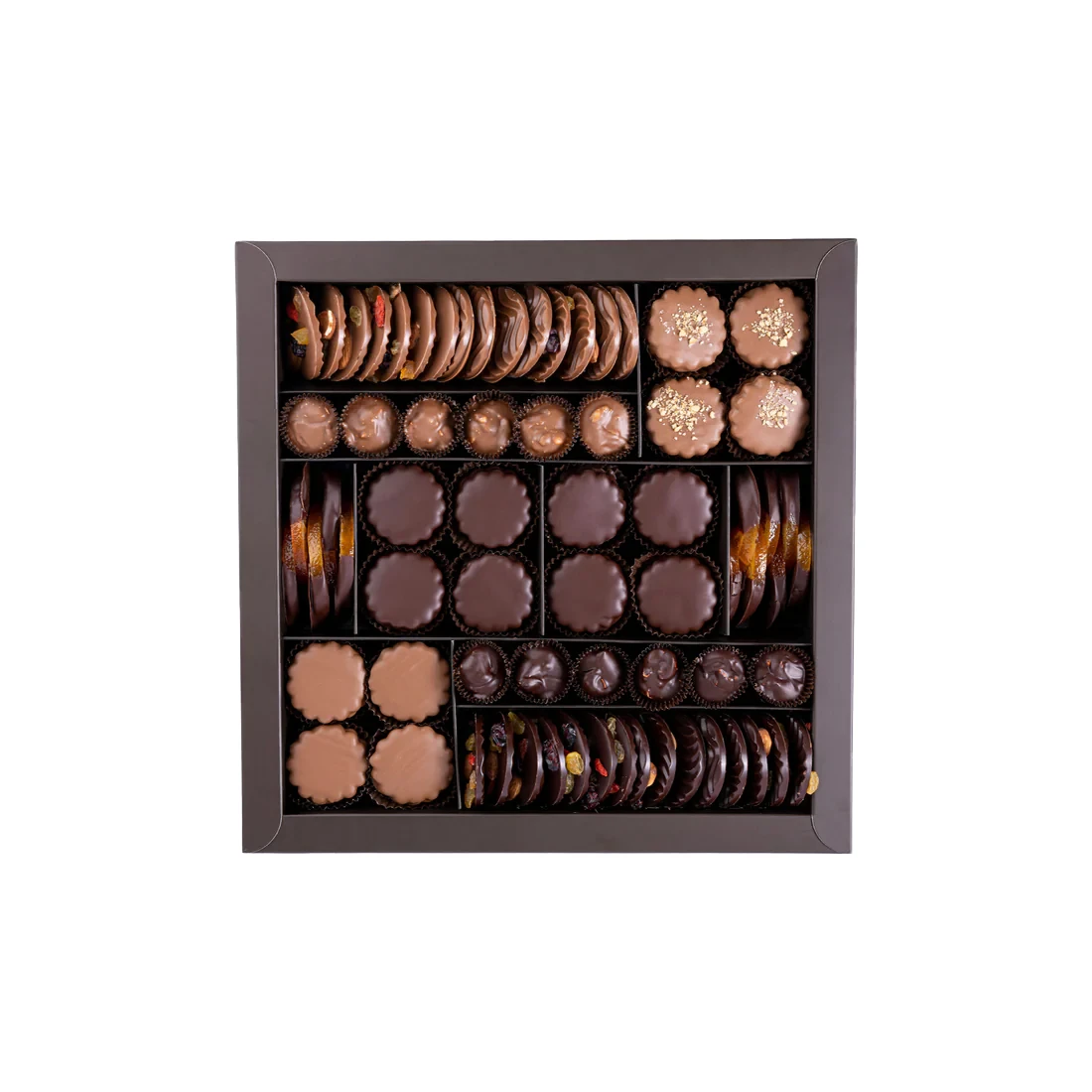 The Complete Gift: Assortment of Sablés, Mendiants, Rochers & Quartiers - Assortment Boxes