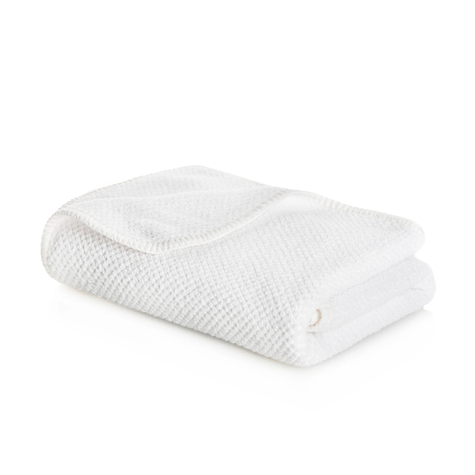 Bee Waffle Towel 30x50cm Snow