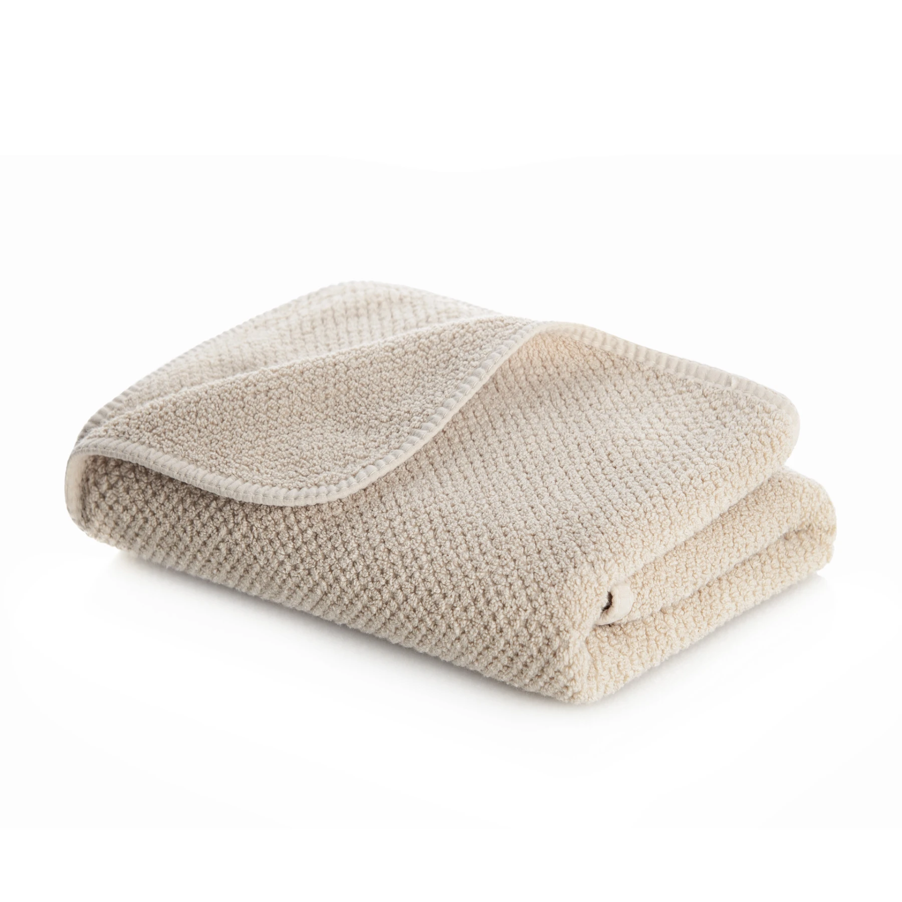Bee Waffle Towel 50x100cm Fog