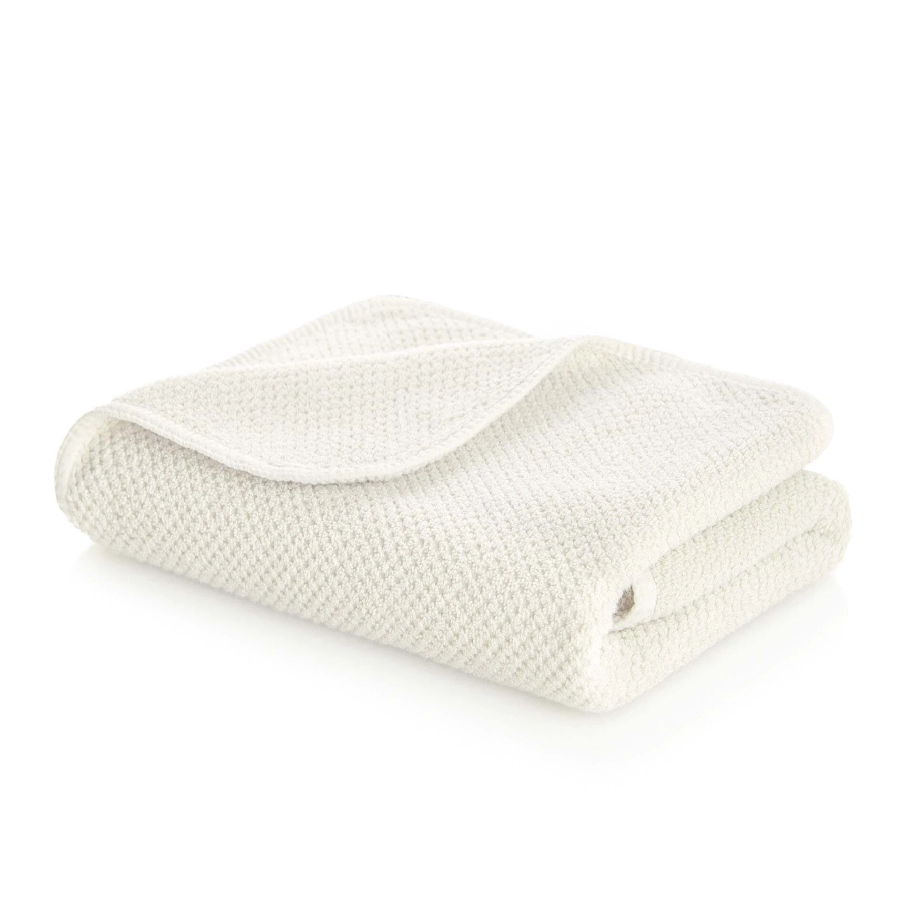 Bee Waffle Towel 90x180 Cm Snow