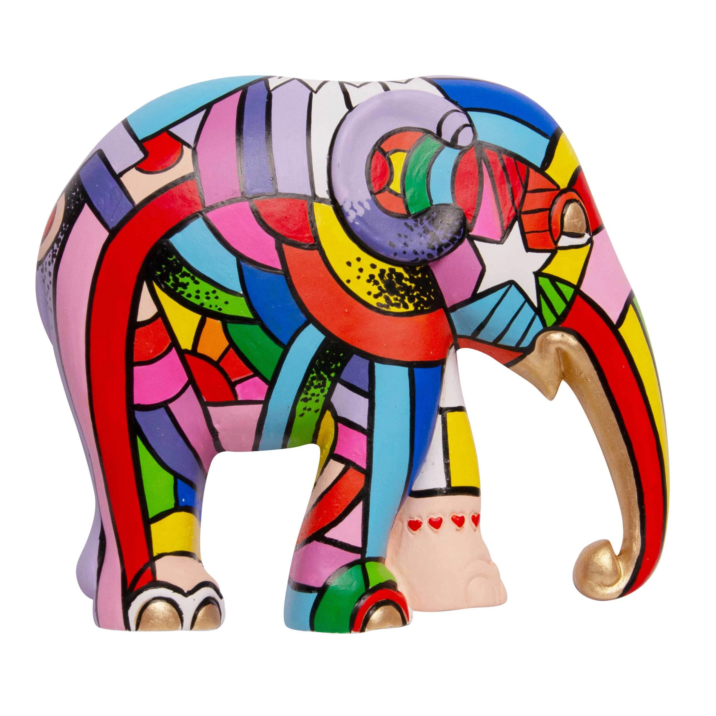 Elephant Parade Magnet 7cm Peace Love & Music