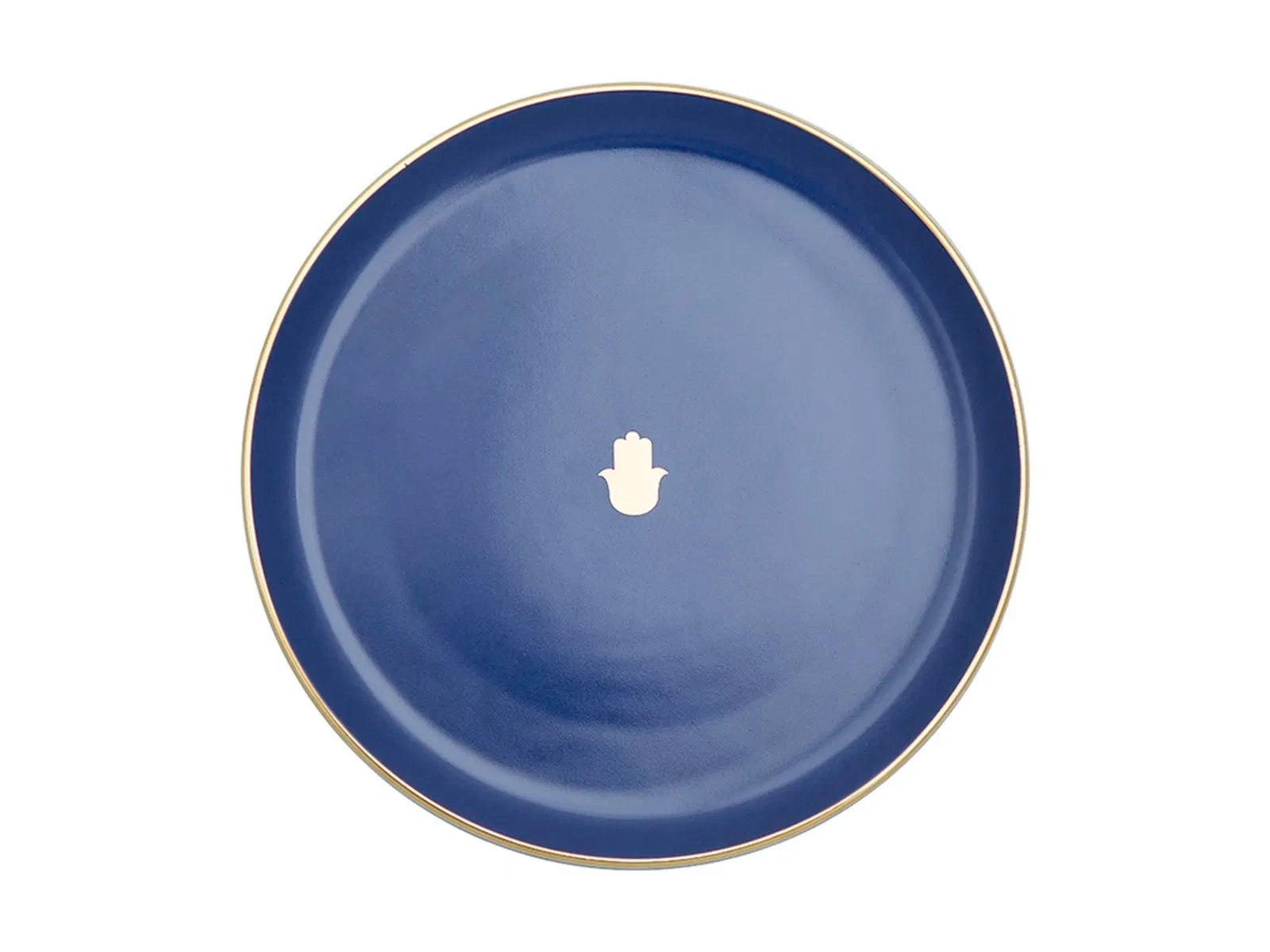 Glamorous Navy Blue Flat Plate 20cm
