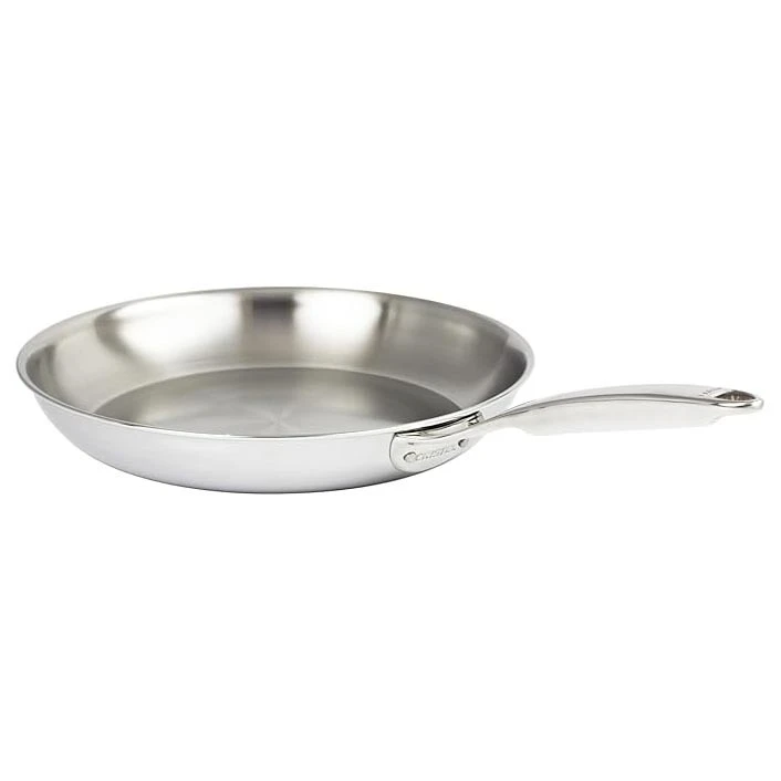Castel Pro 5-Ply 30Cm Stainless Steel Frying Pan With Fixed Handle