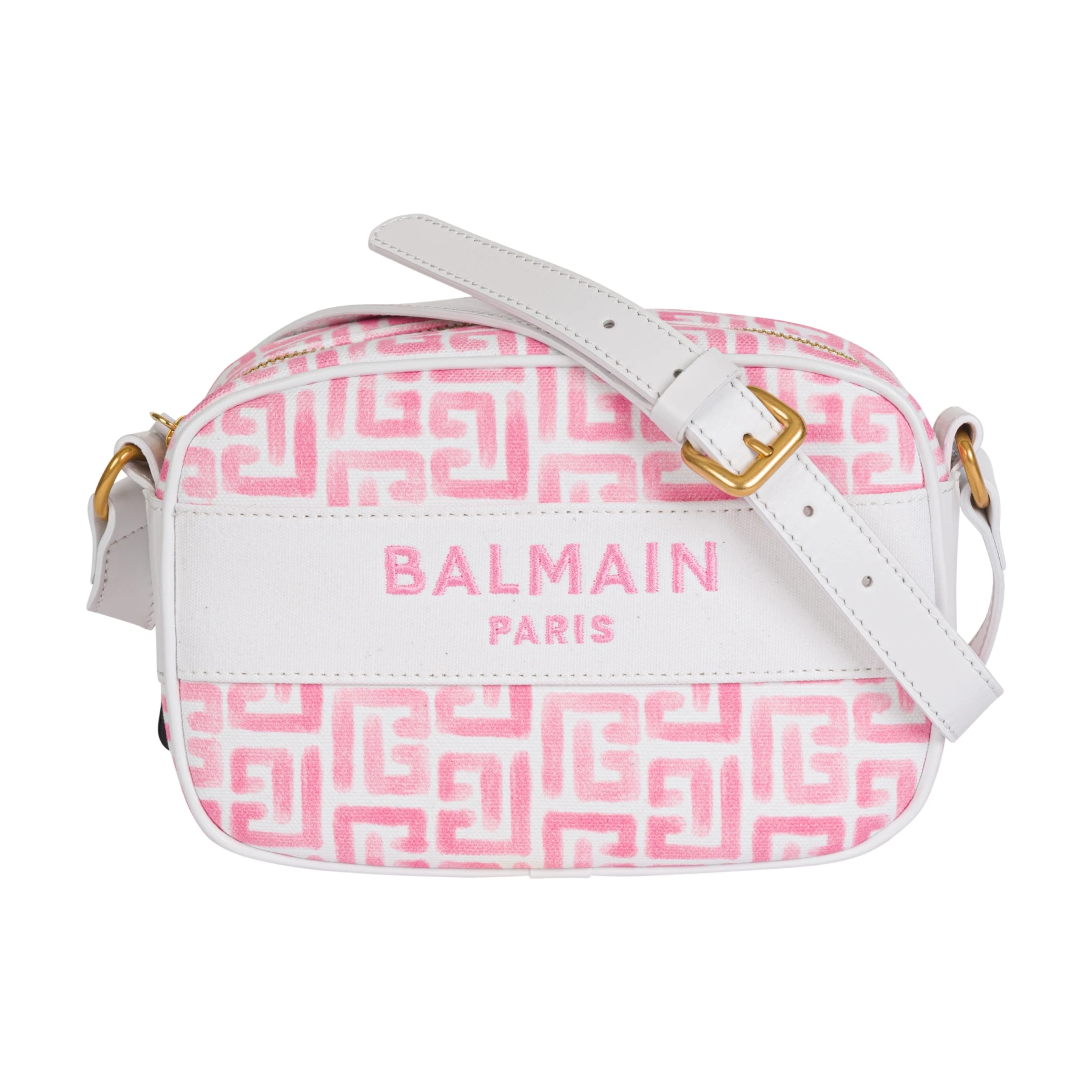 Kids Girls Monogram Logo Camera Bag