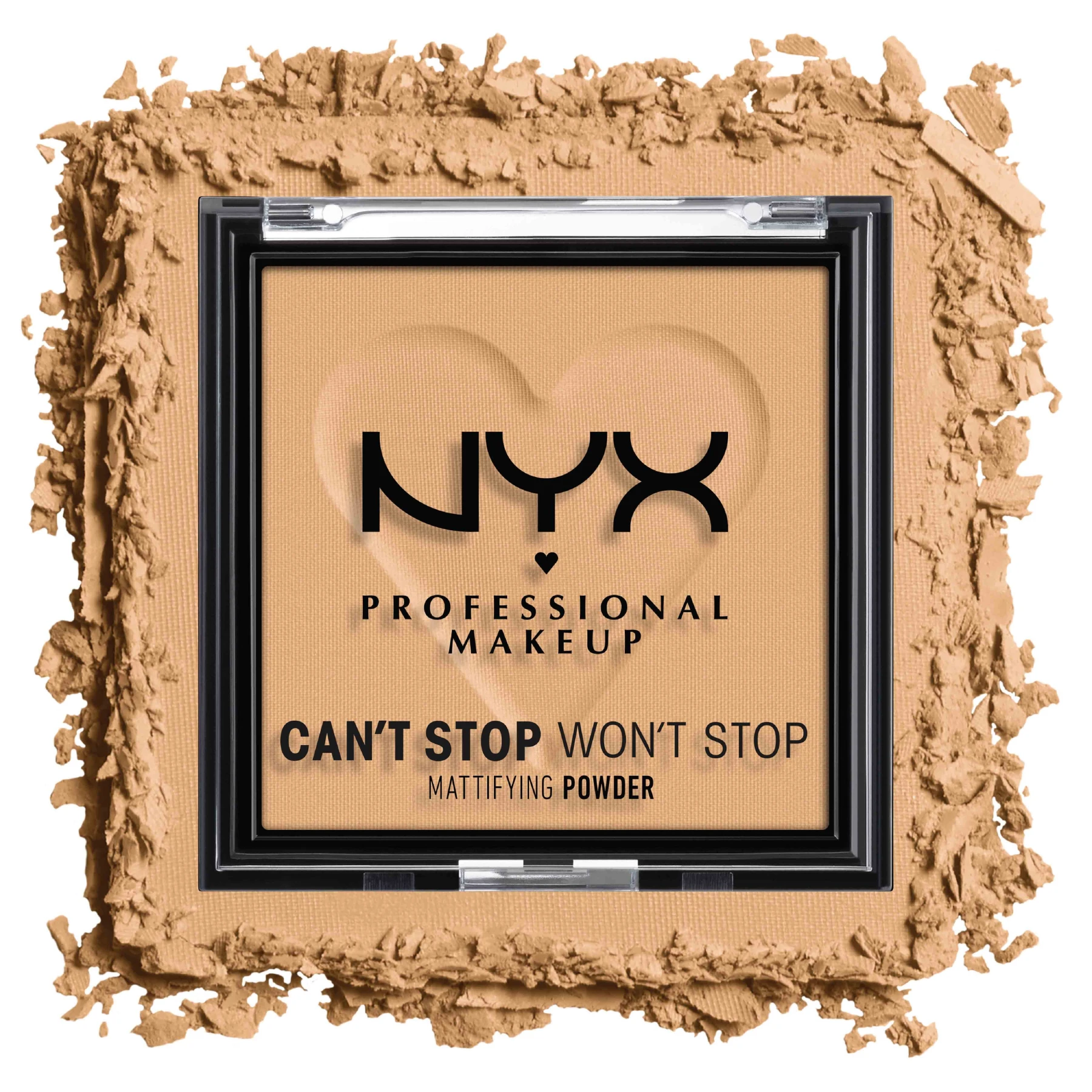 Nyx Professional Makeup Can't Stop Won't Stop Mattifying Pressed Powder Image