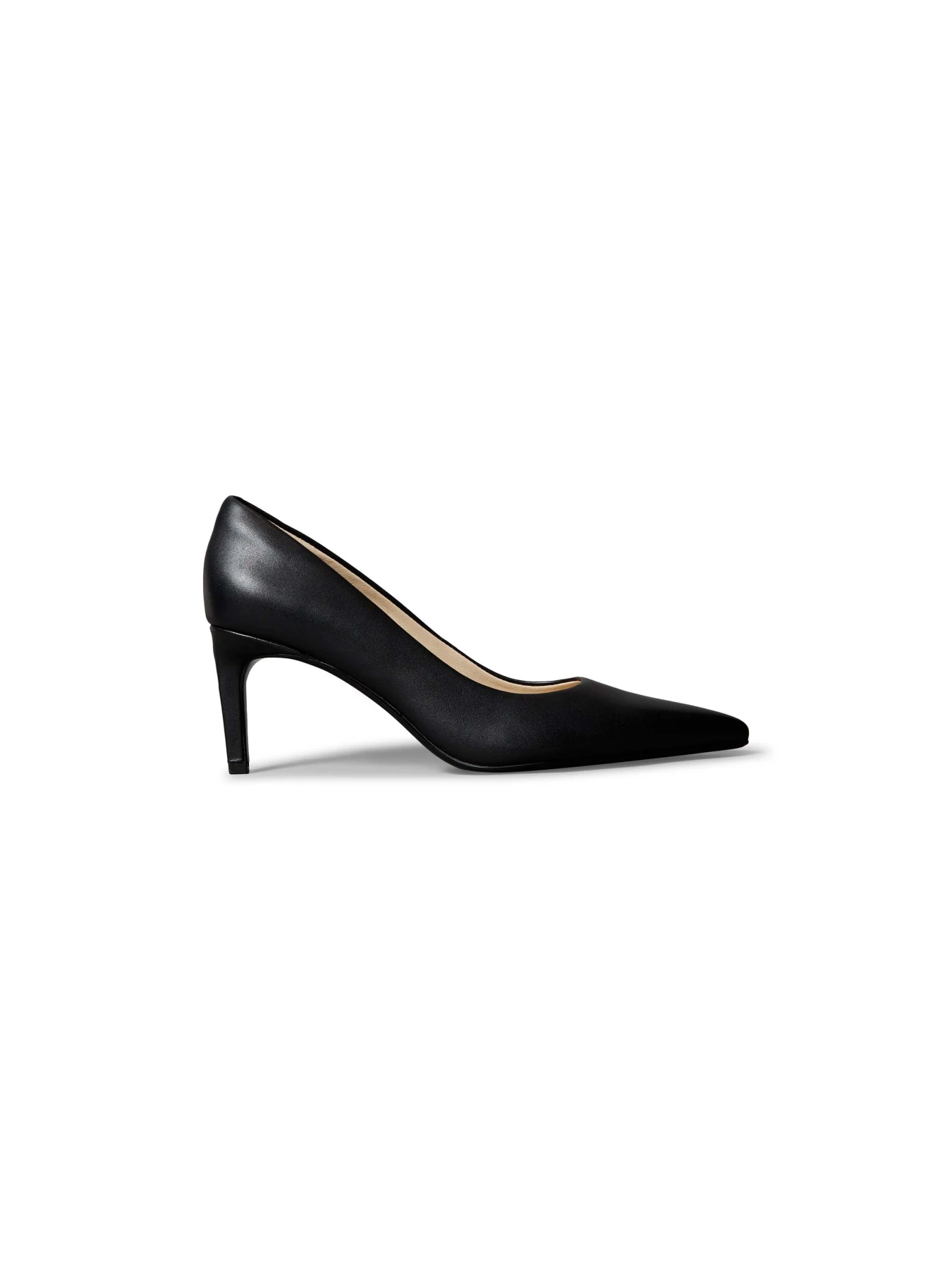 Classic Pointed-Toe Leather Pump Image