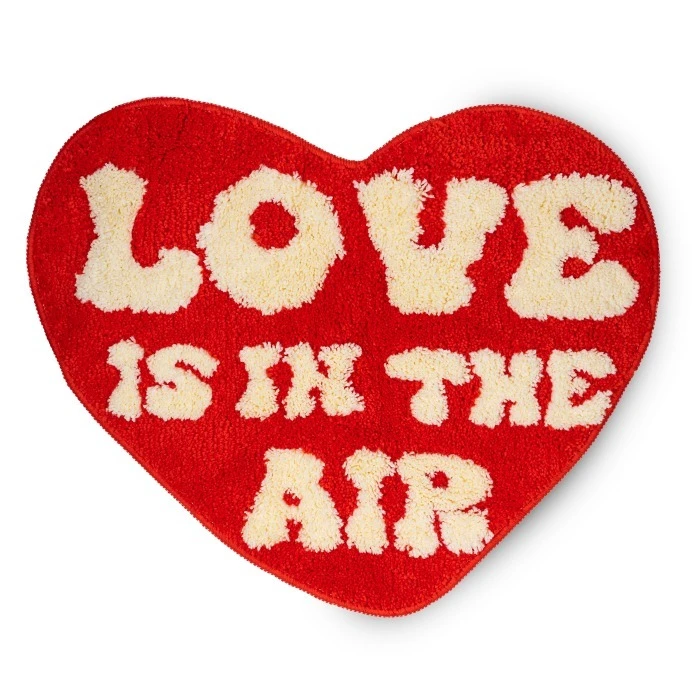 Colorful Rug. Love is in the Air