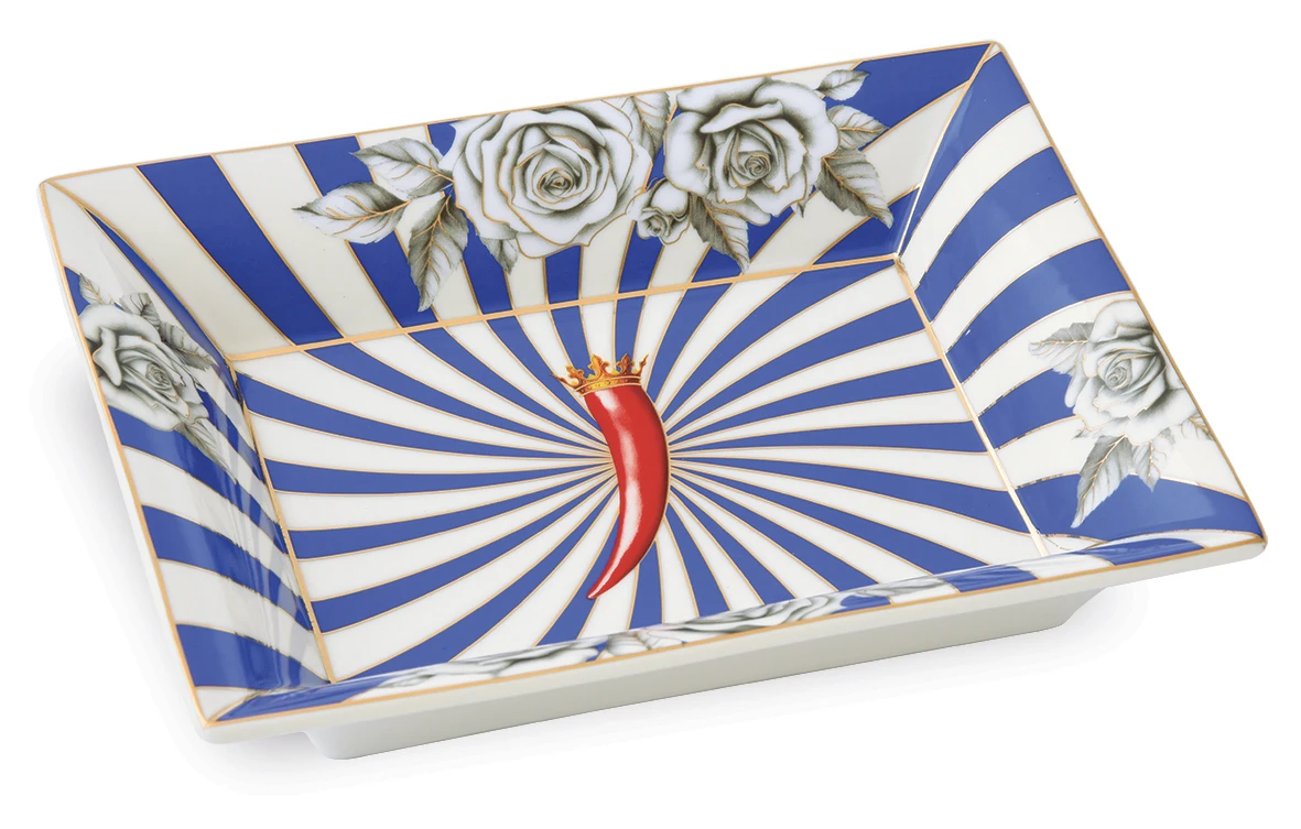 Porcelain Pocket Emptier 19,5X15,5 Cm - Pepper 