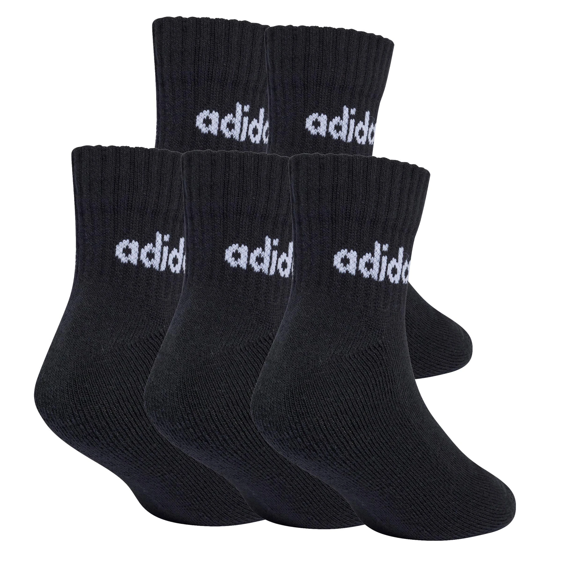 Baby Neutral 5 Pack Linear Ankle Socks