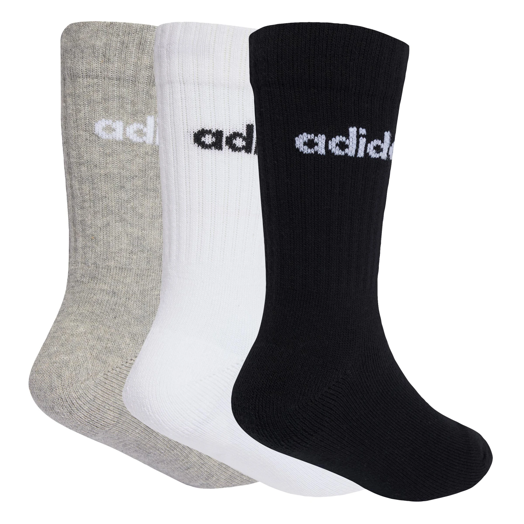 Baby Neutral Pack of 3 - Linear Crew Socks