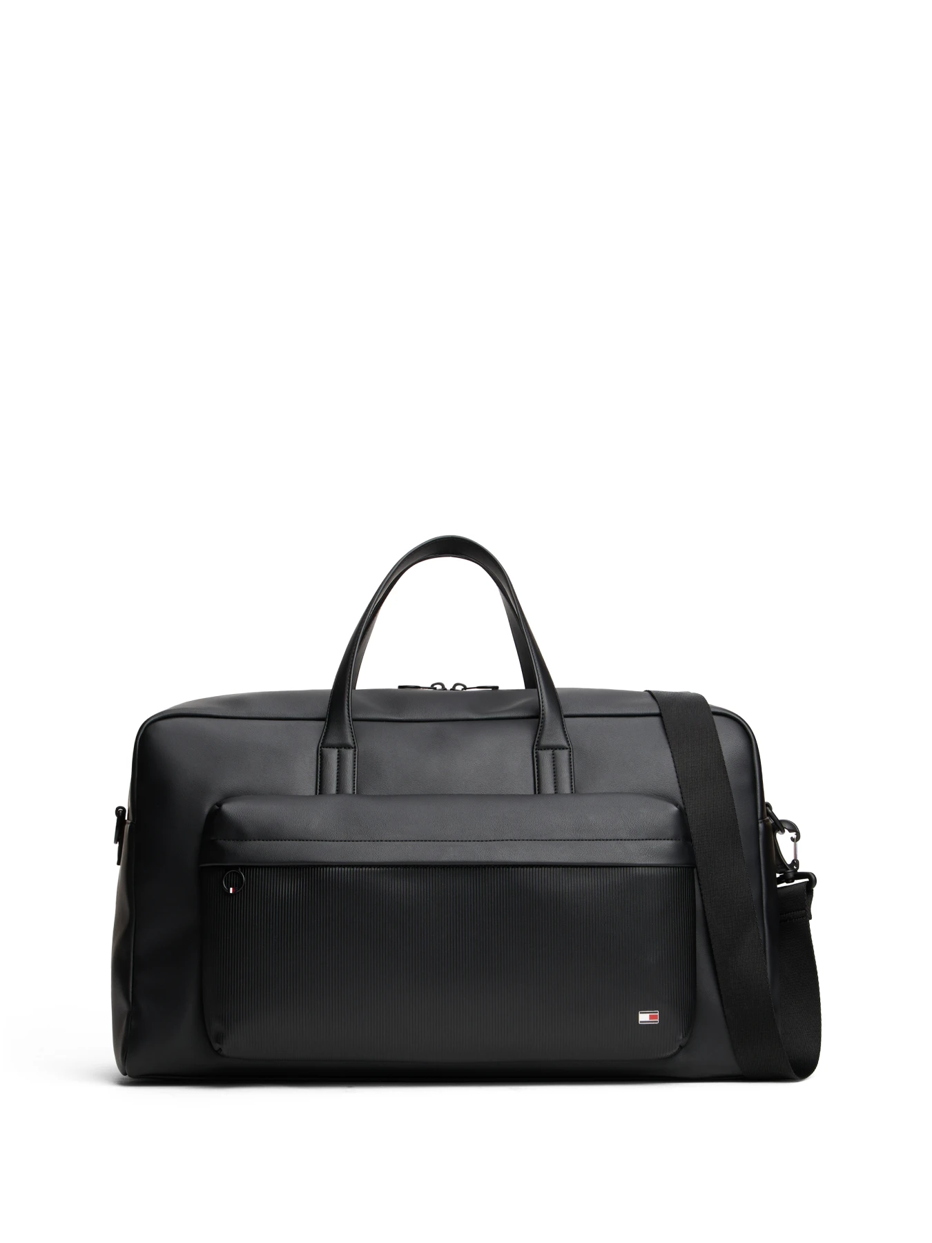 Hilfiger Flag Ribbed Pocket Duffel Bag