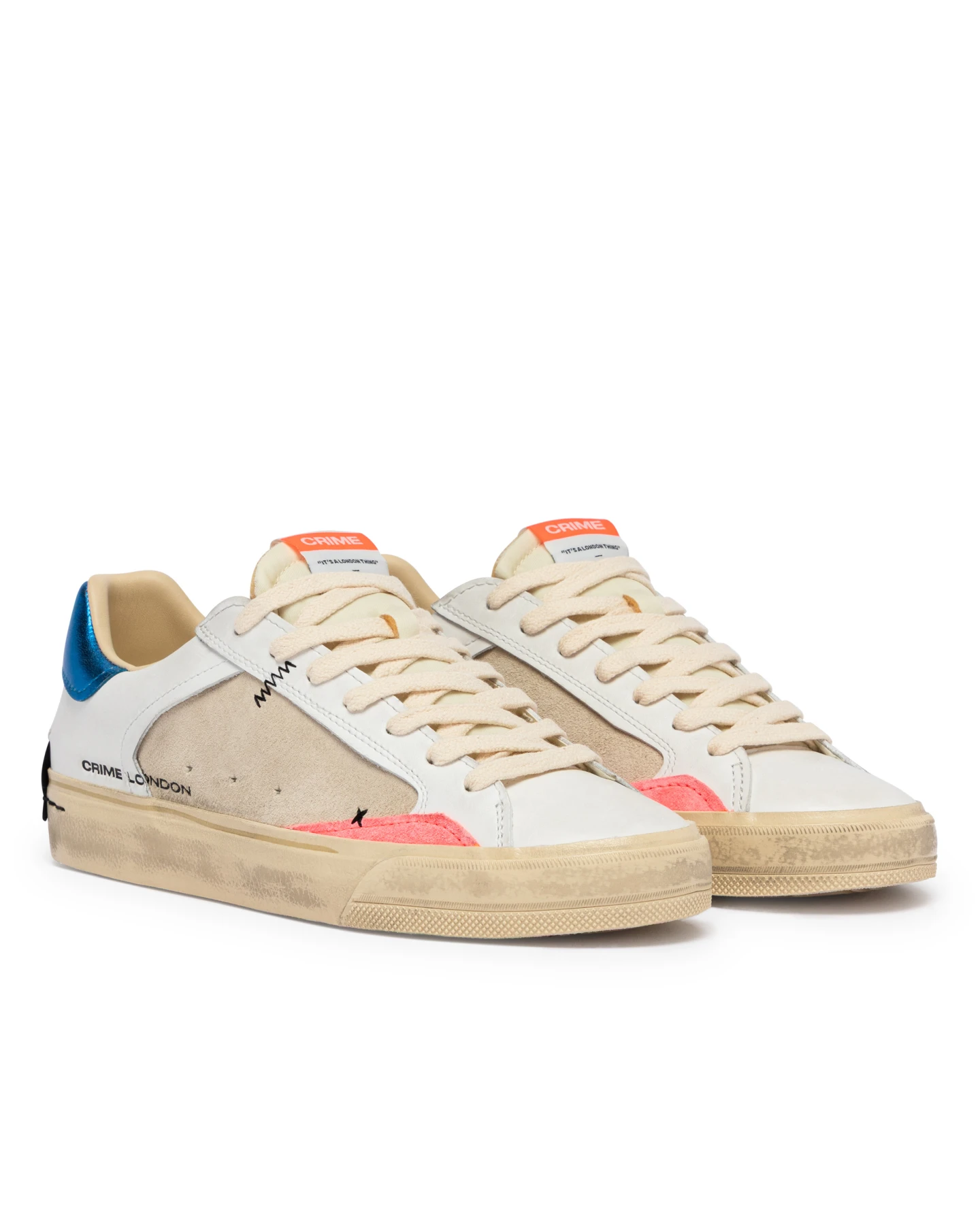 Deconstructed Pacific Blue Sneakers