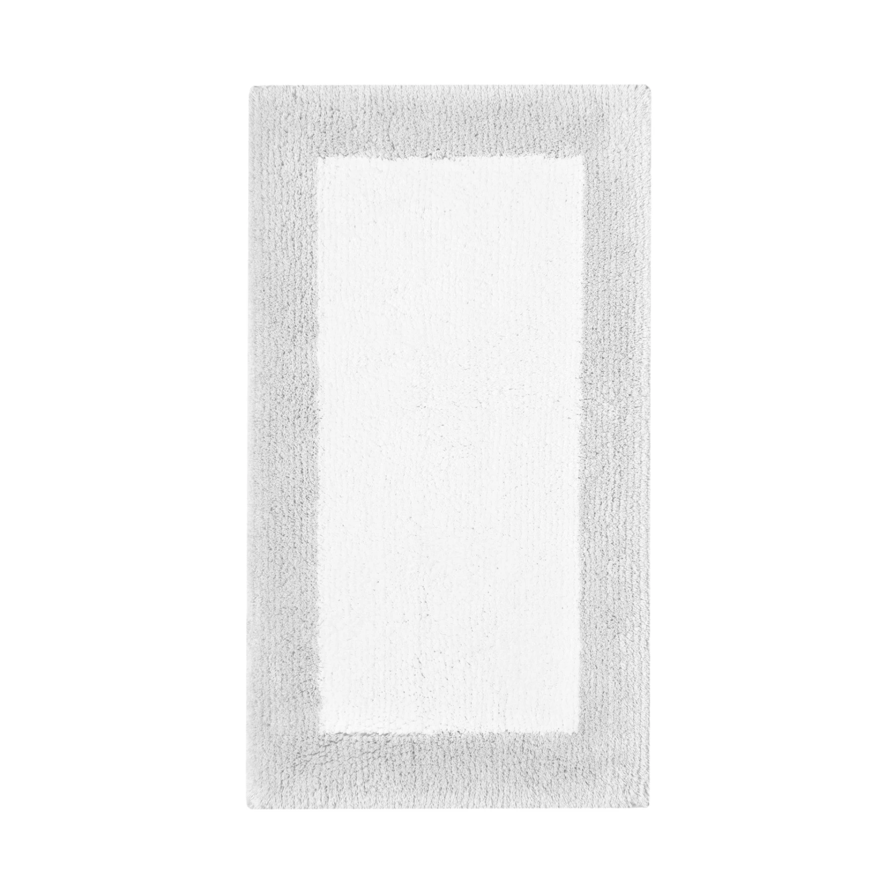 Bicolore Bath Rug 50x80cm White/Cloud