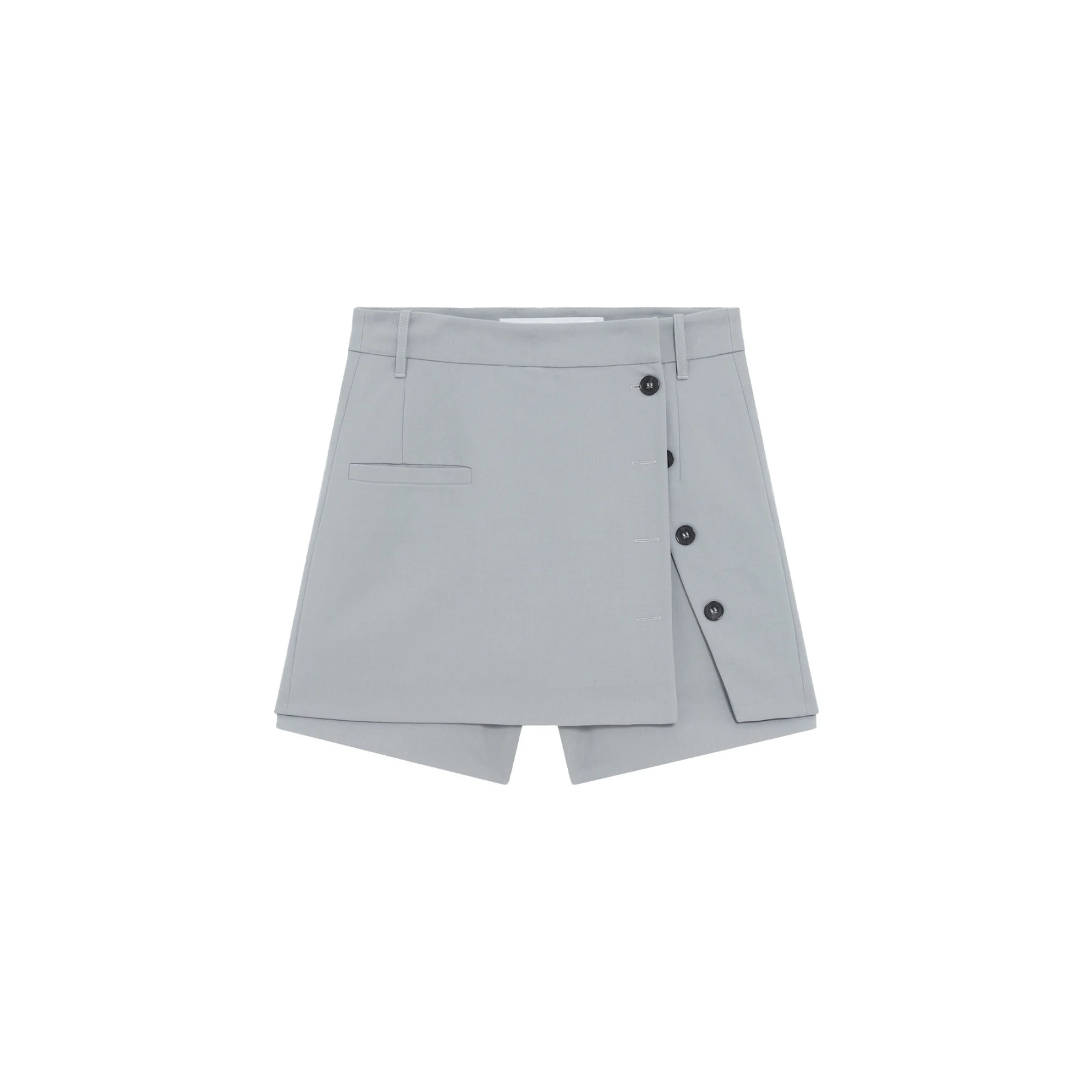 Buttoned Tailored Skorts