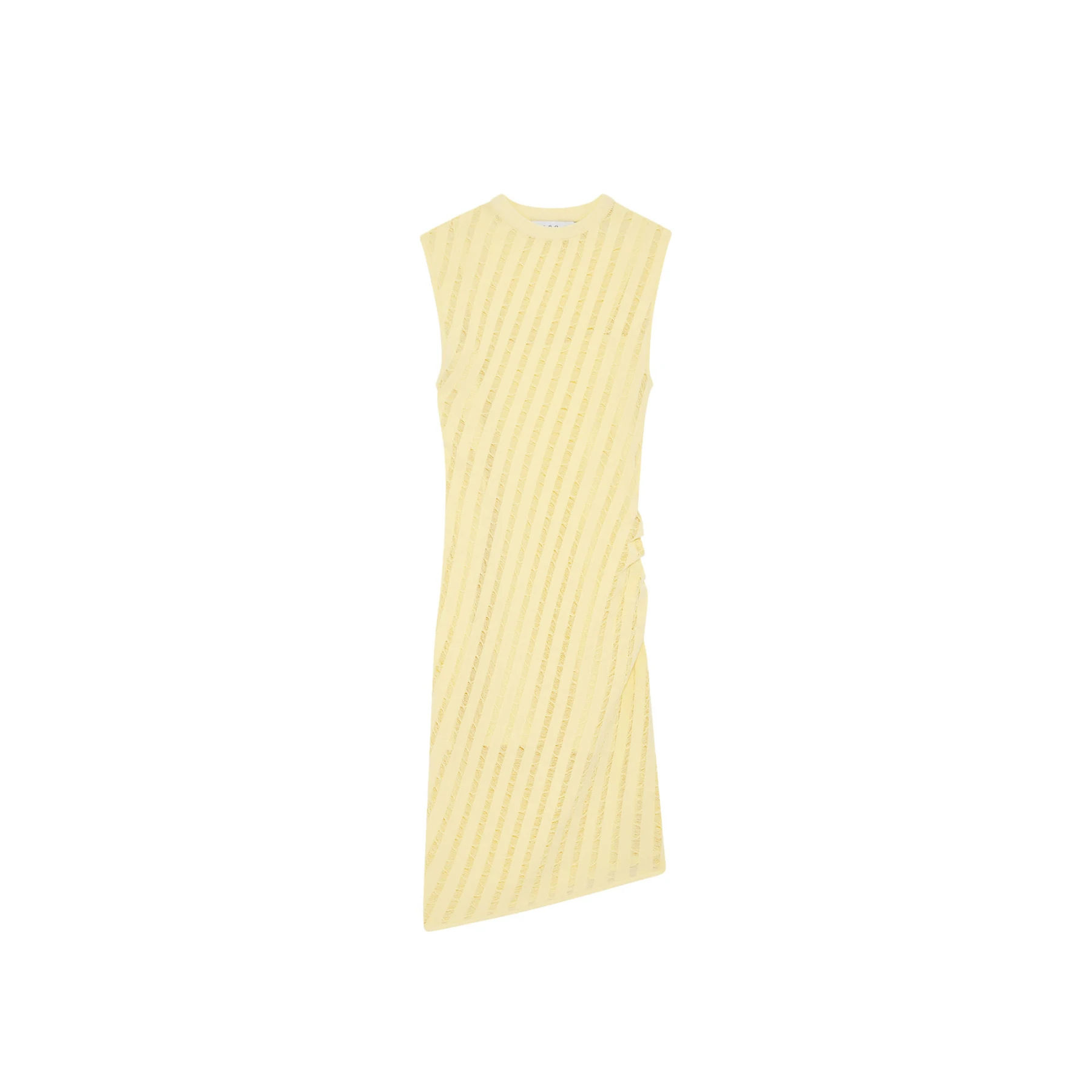 Openwork Knit Midi Dress 