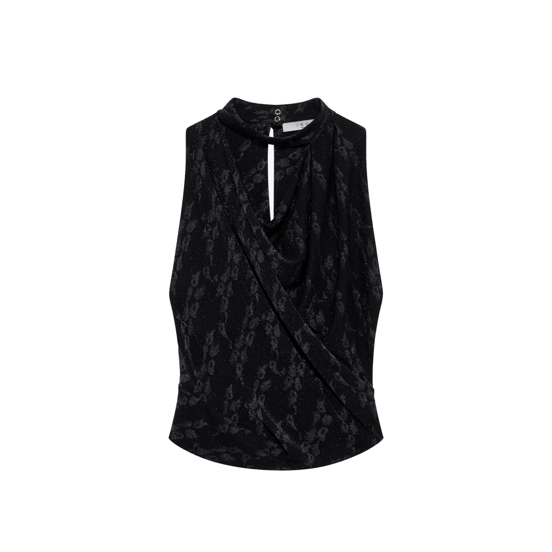 Lurex Draped Top
