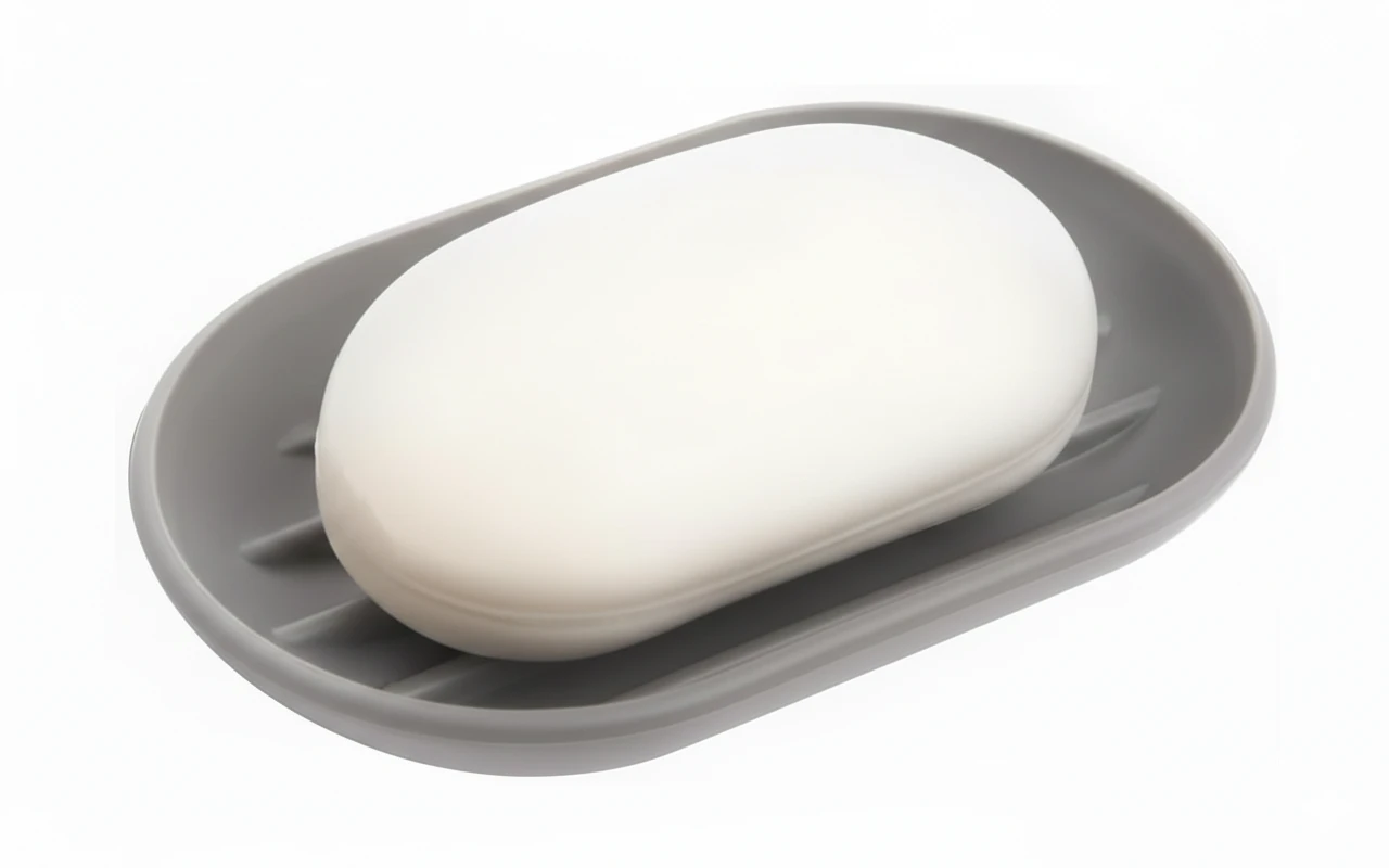Touch Soap Dish Grey