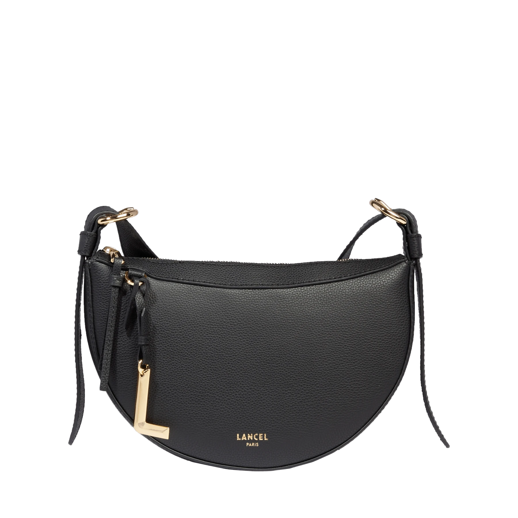 Half Moon Leather Shoulder Bag Image