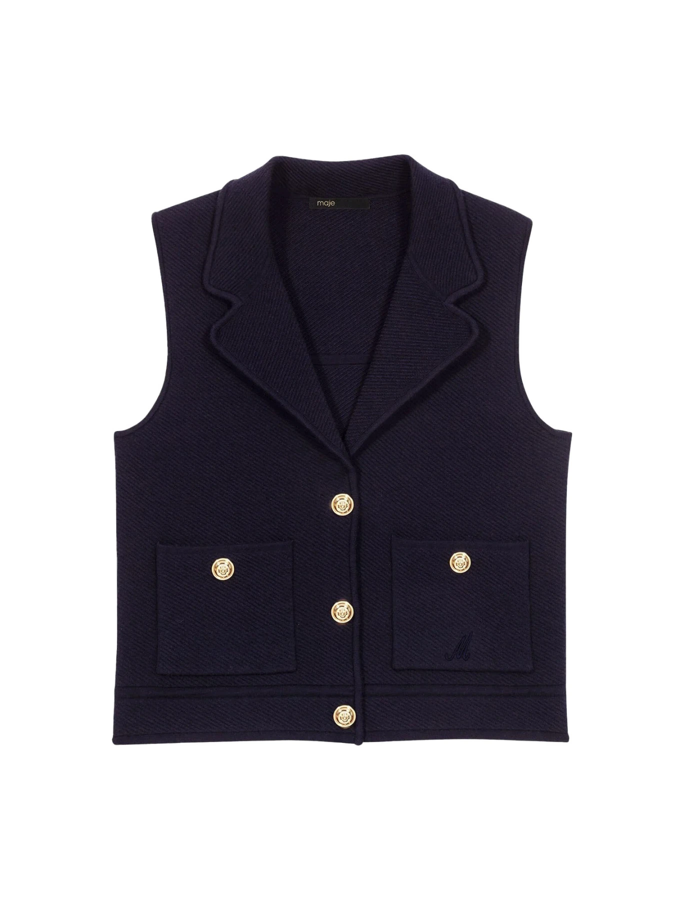 Polo Knit Cardigan