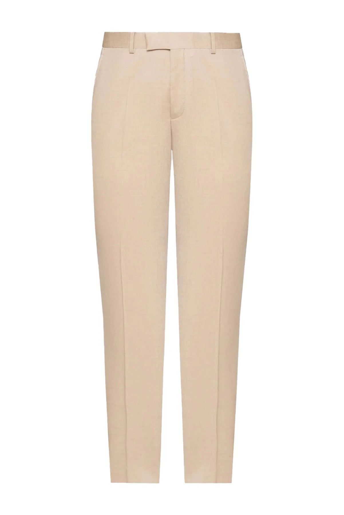 Mid Rise Wool Trousers