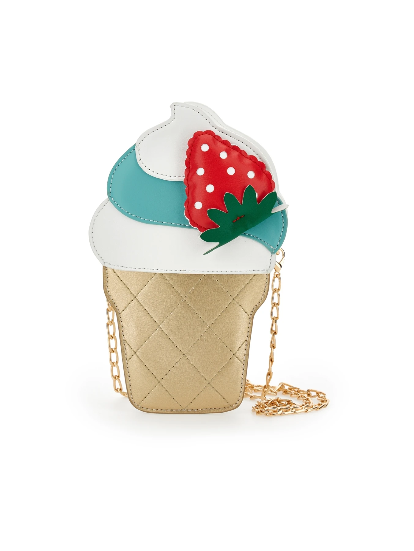 Kids Girls Ice Cream Chain Crossbody Bag