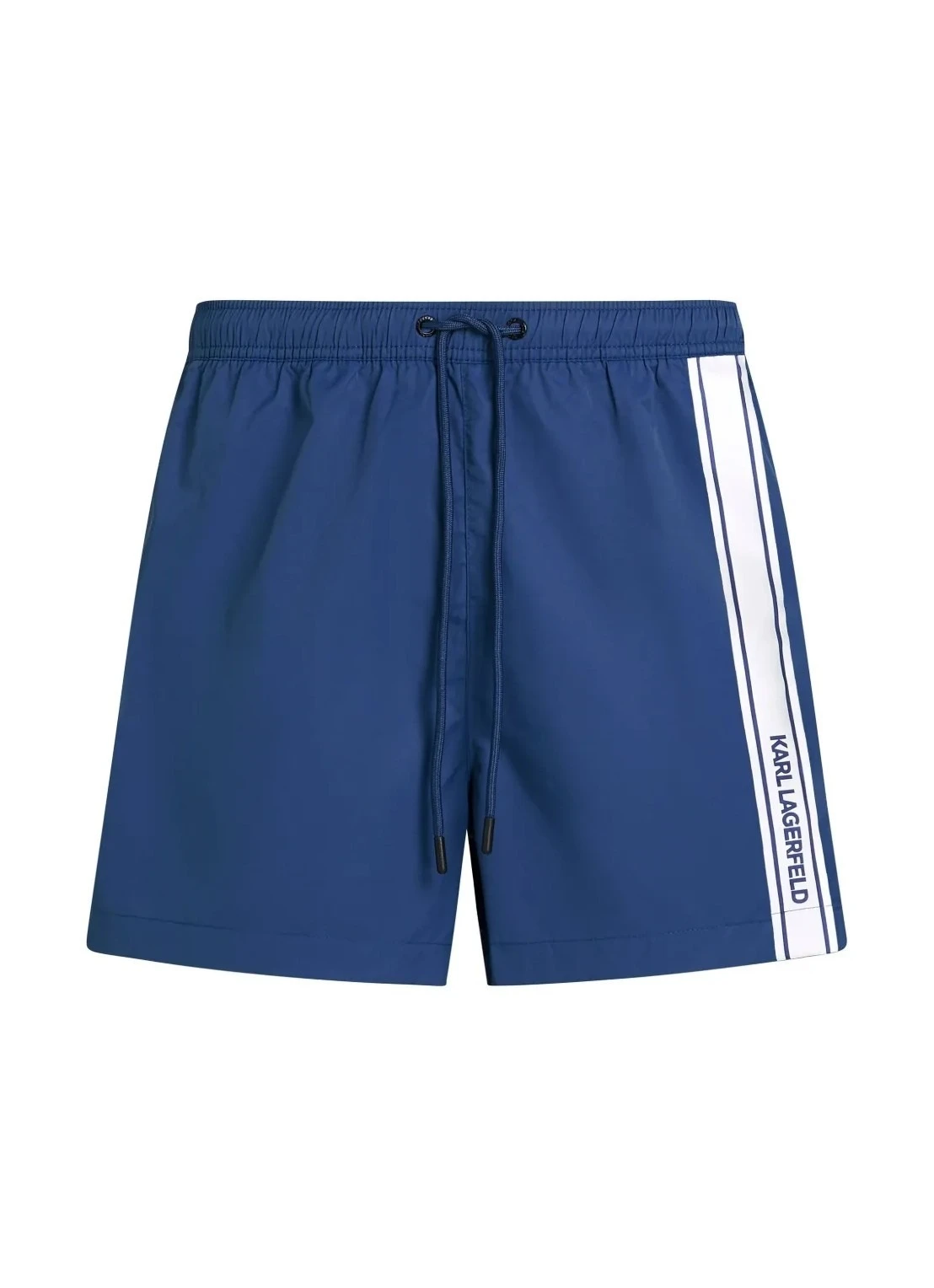 Logo Side-Stripe Swim Shorts Image
