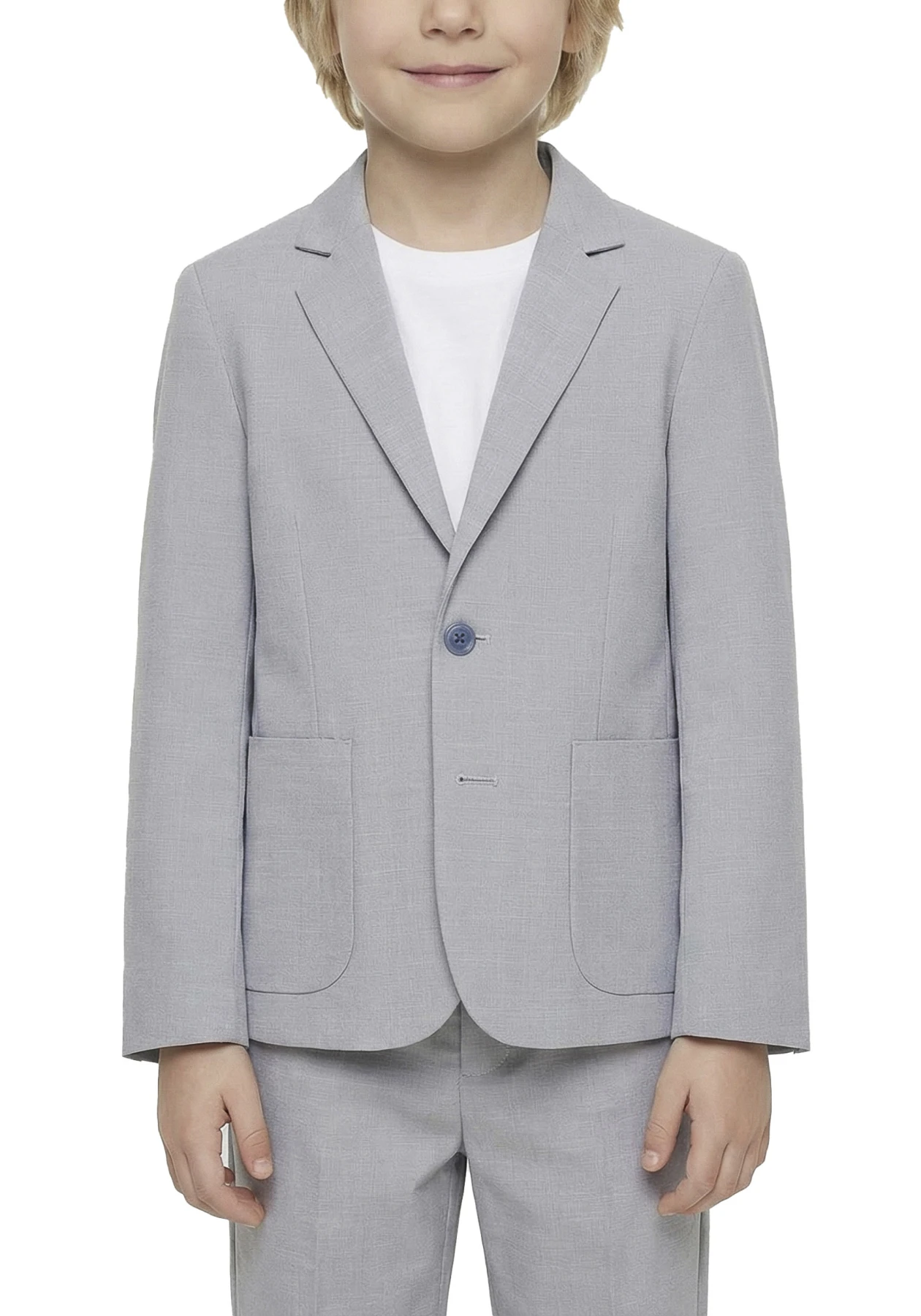 Kids Boys Single Breasted Suit Jacket