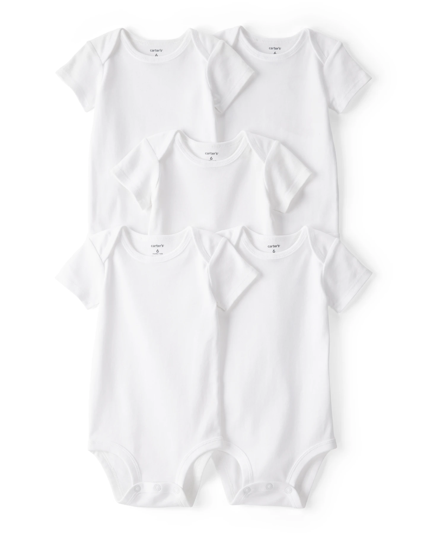 Baby Neutral 5-Pack Original Bodysuits