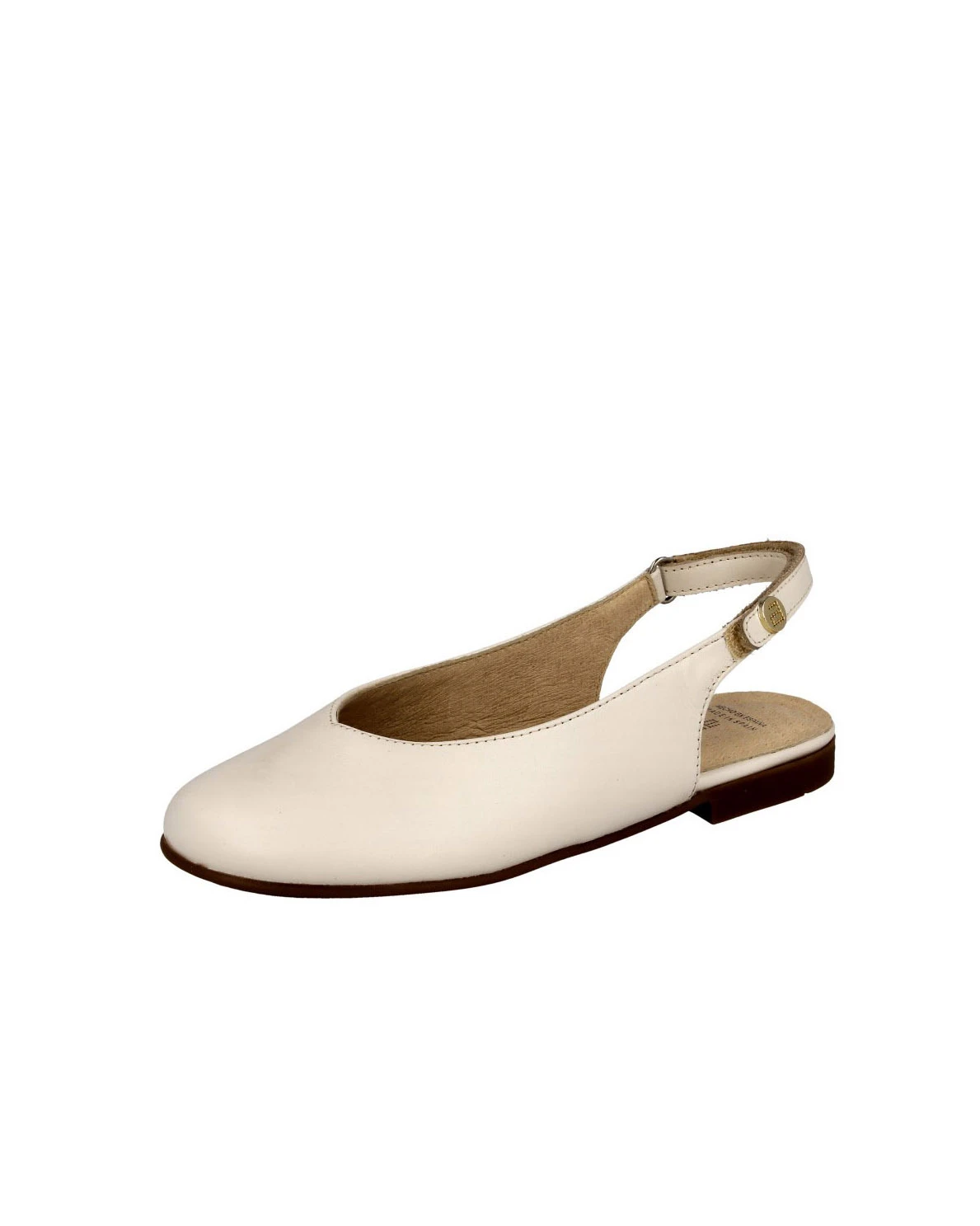 Baby Girl Soft Leather Slingback Ballerina
