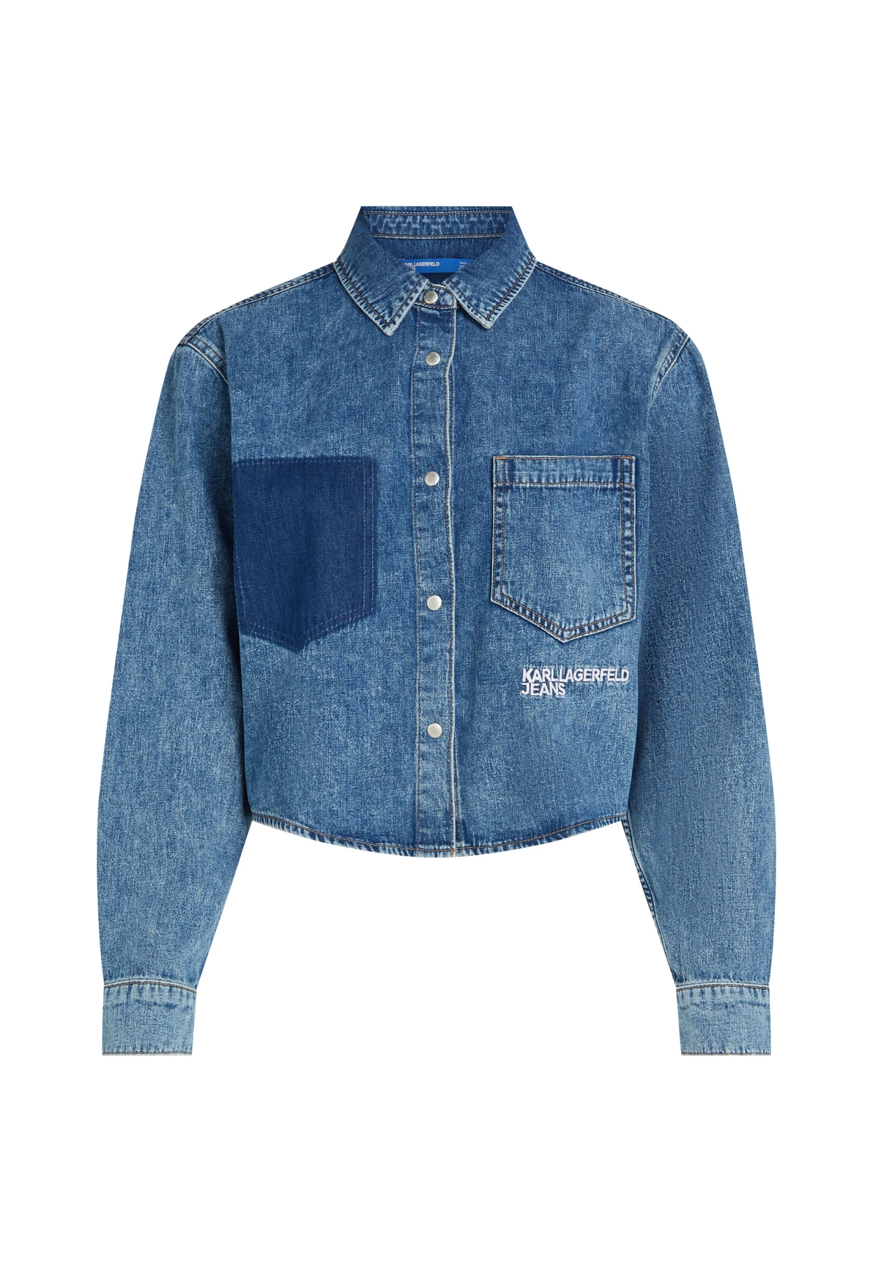 Boxy Denim Shirt Image